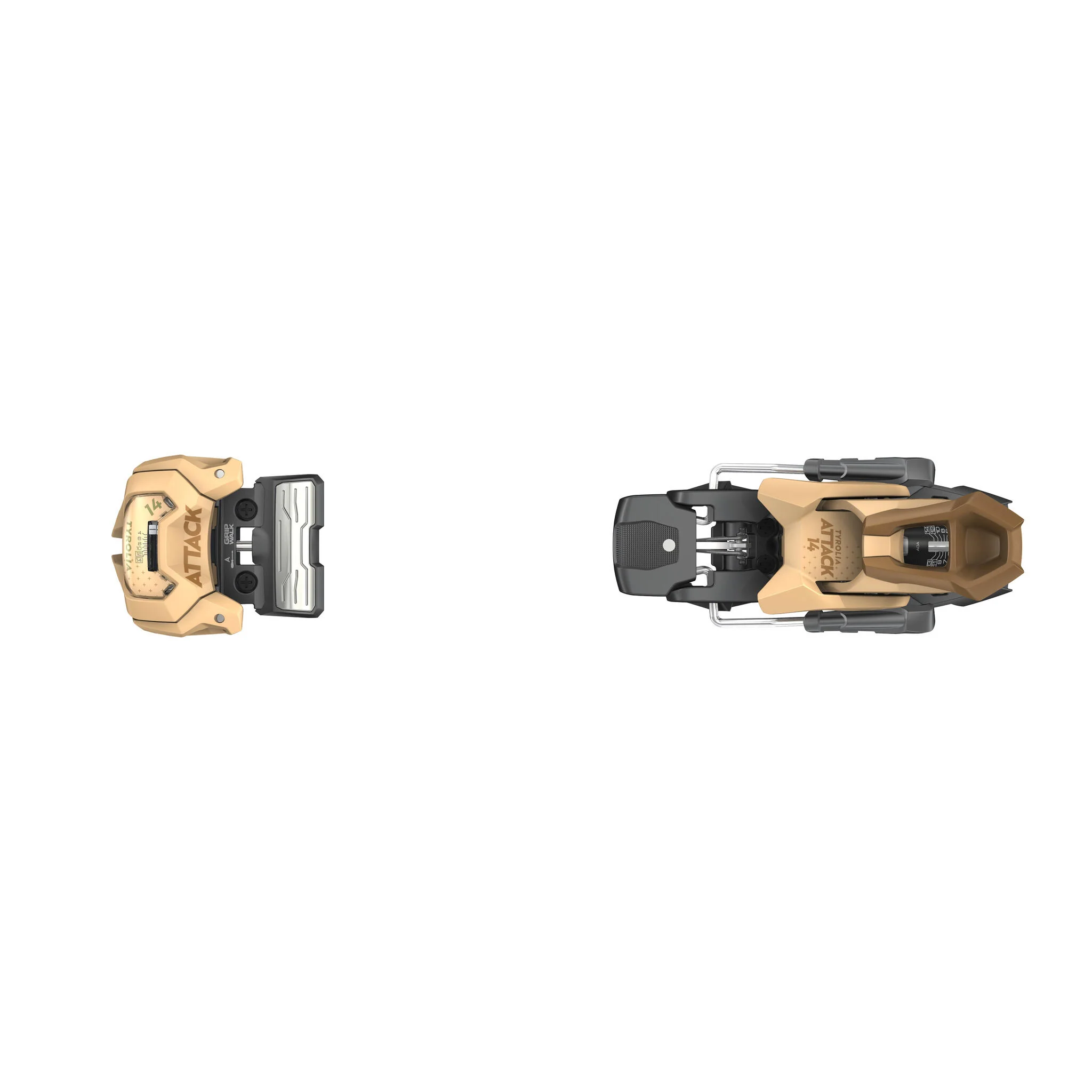 Head Attack 14 GW WO Brake 95 [A] Alpine Ski Bindings - Sand - Image 5
