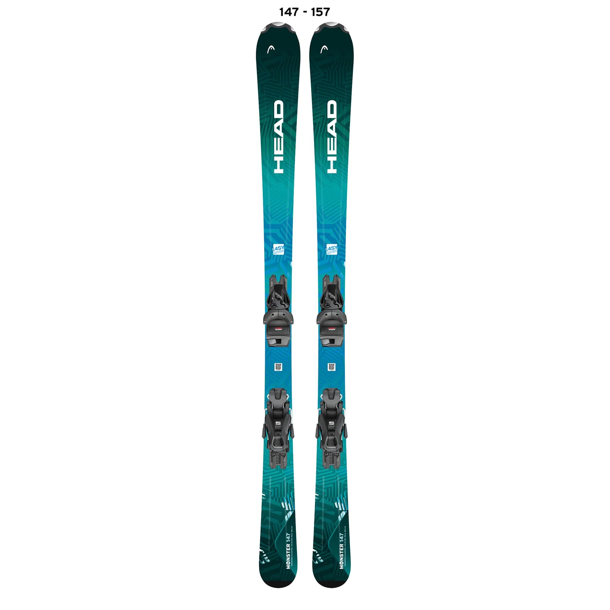 Head Monster Easy With JRS 7.5 GW Junior Alpine Ski Set - Image 3