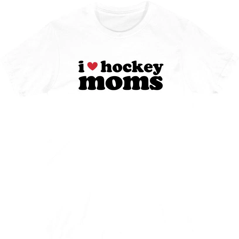 Hockey Benders I Love Hockey Moms T-Shirt - Image 2