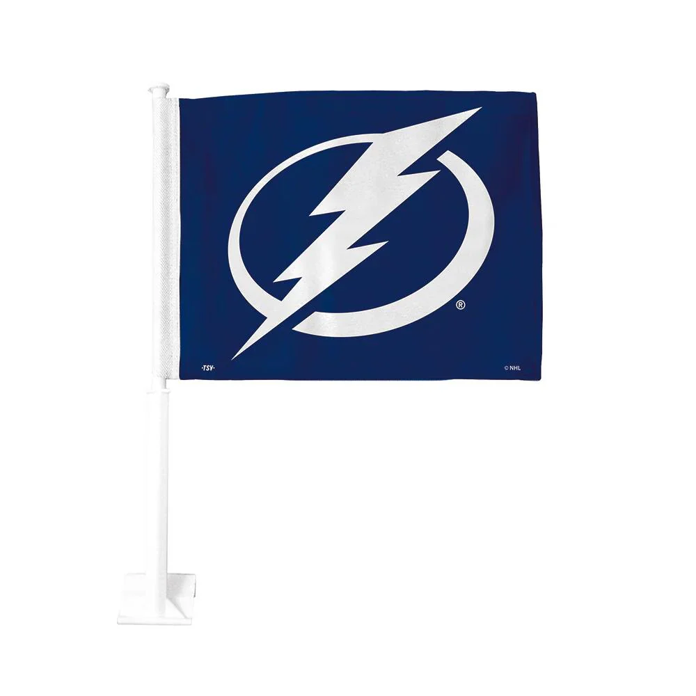 Inglasco NHL Double-Sided Car Flag - Tampa Bay Lightning