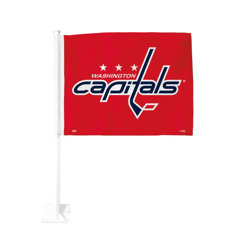 Inglasco NHL Double-Sided Car Flag - Washington Capitals