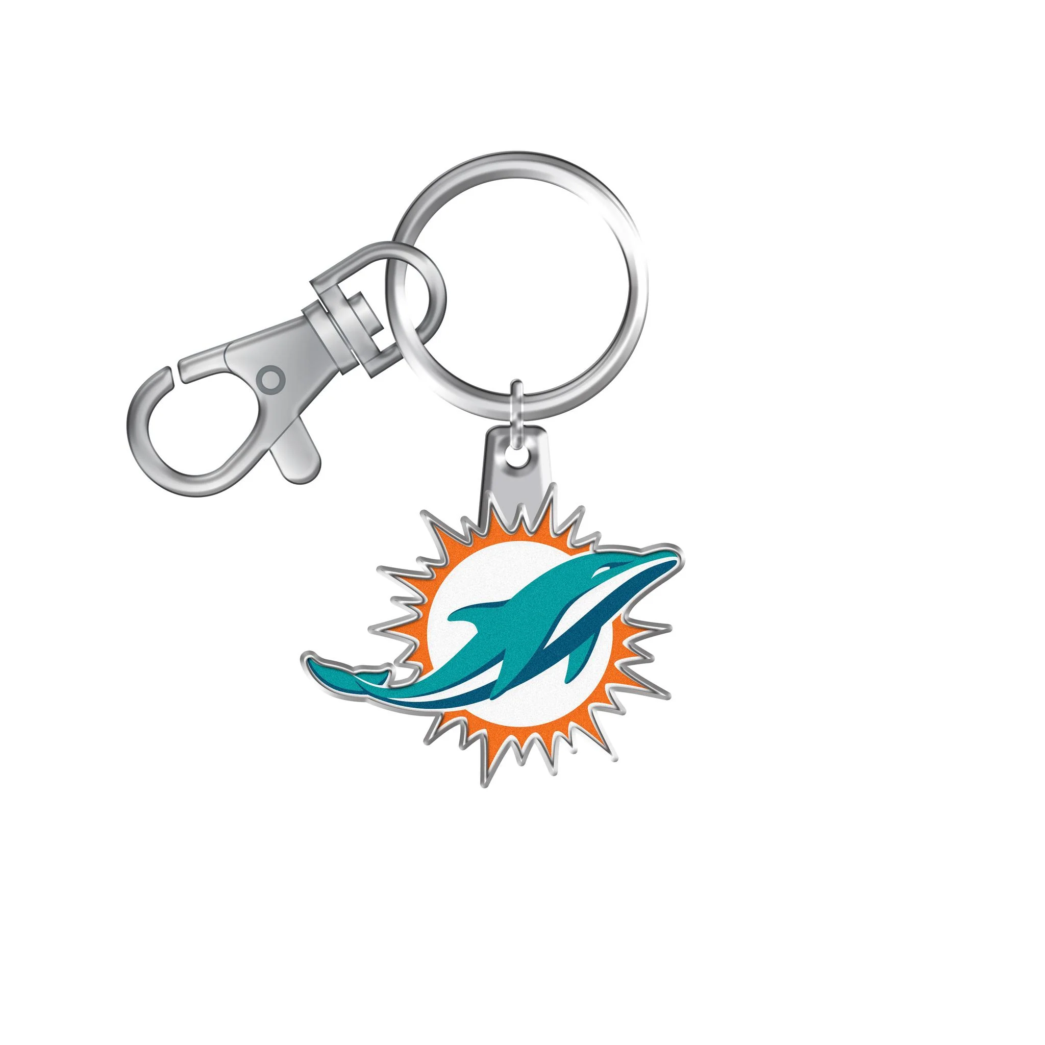 Inglasco NFL Keychain Logo - Miami Dolphins