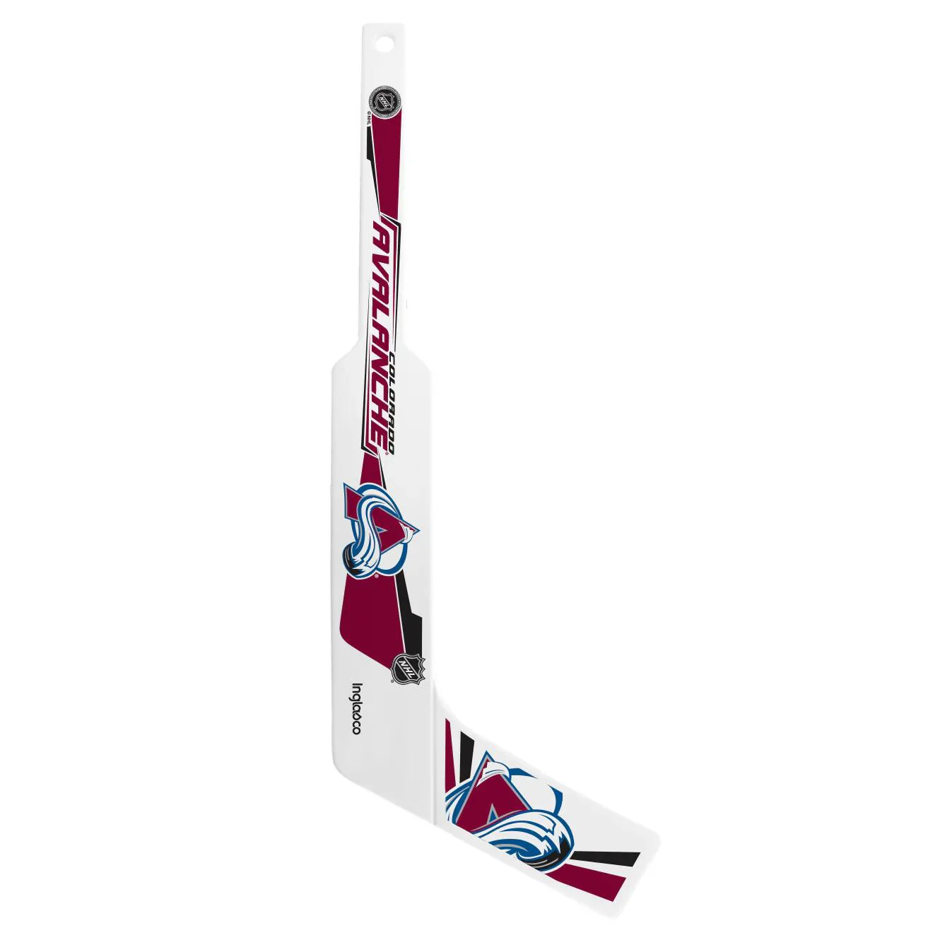 Inglasco NHL 20" Plastic Goalie Mini Stick - Colorado Avalanche - Image 13