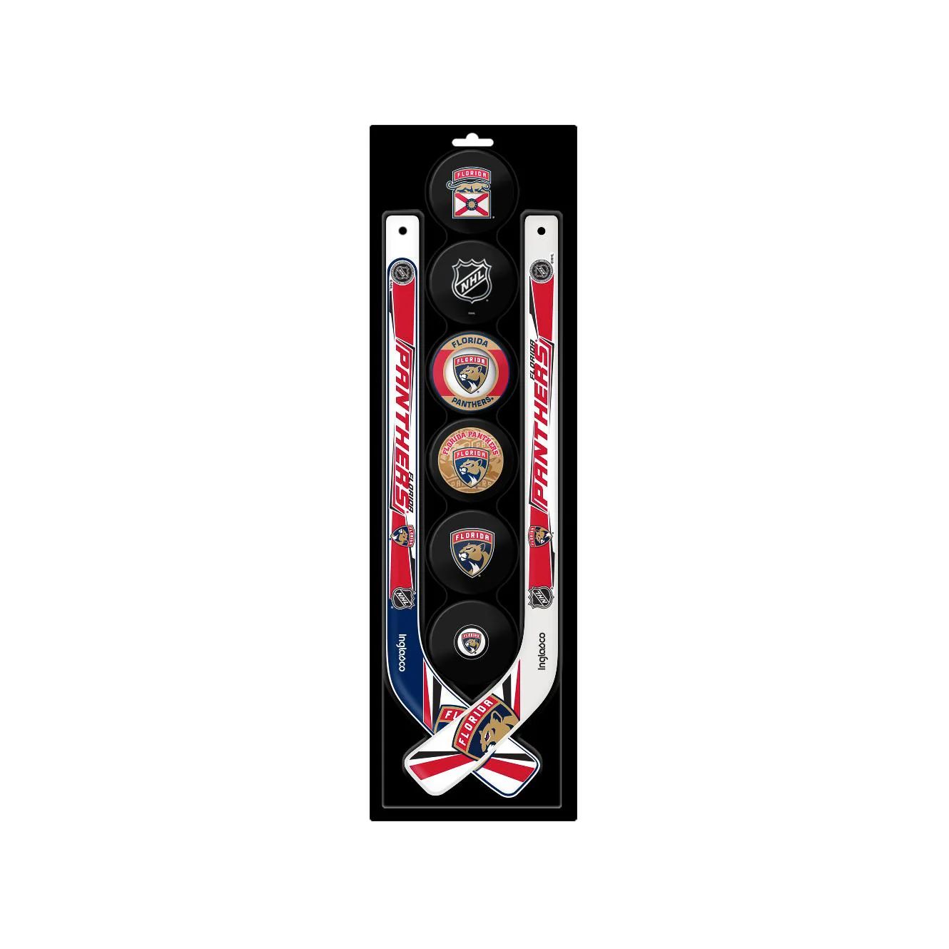 Inglasco NHL FaceOff 8-Pack Action Set - Florida Panthers