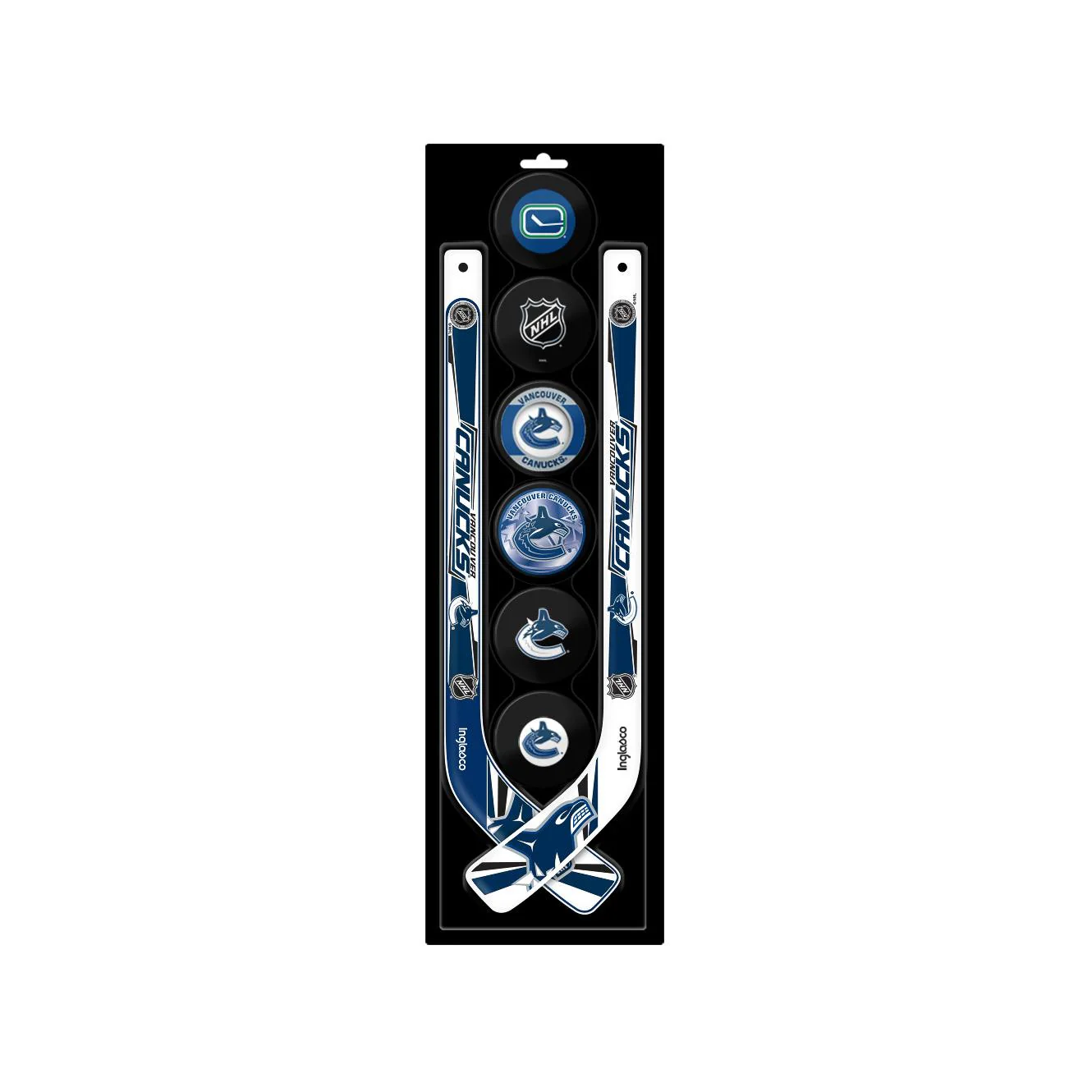 Inglasco NHL FaceOff 8-Pack Action Set - Vancouver Canucks