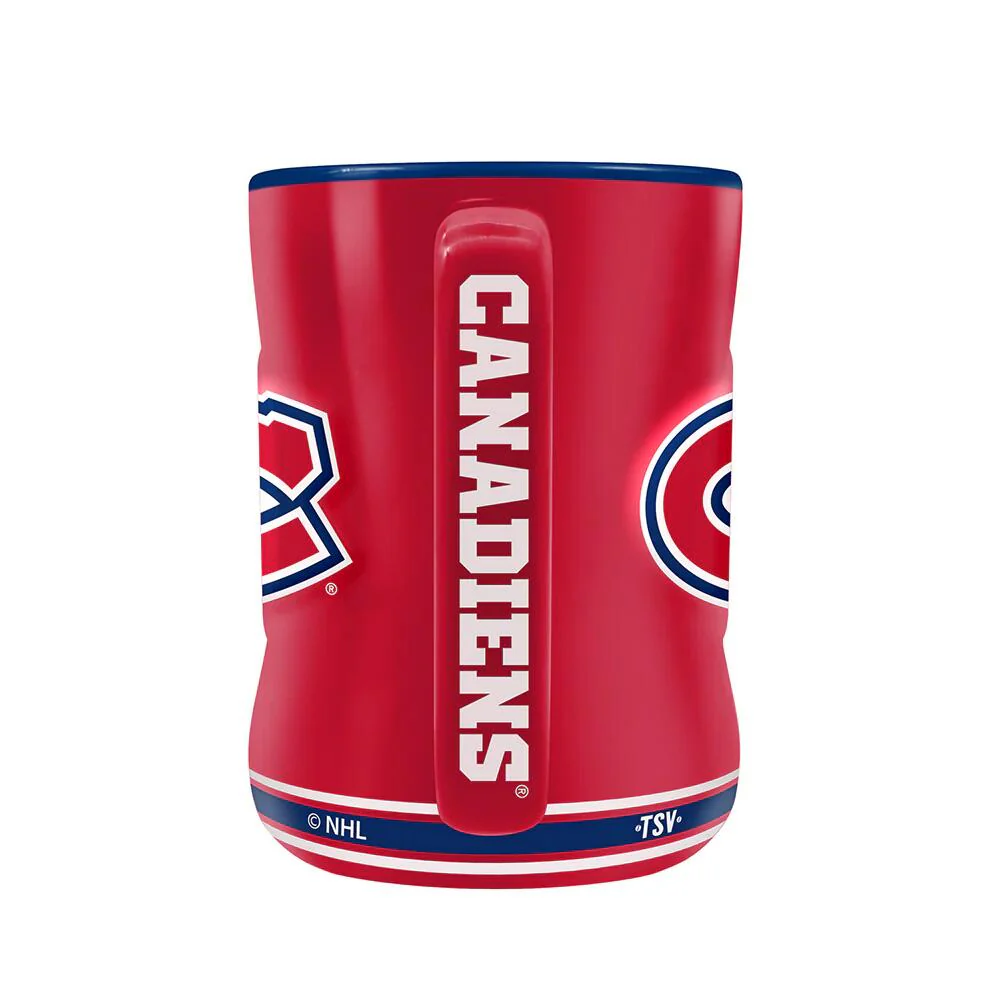 Inglasco Team Crest (14 oz) Sculpted Mug - Montreal Canadiens - Image 2