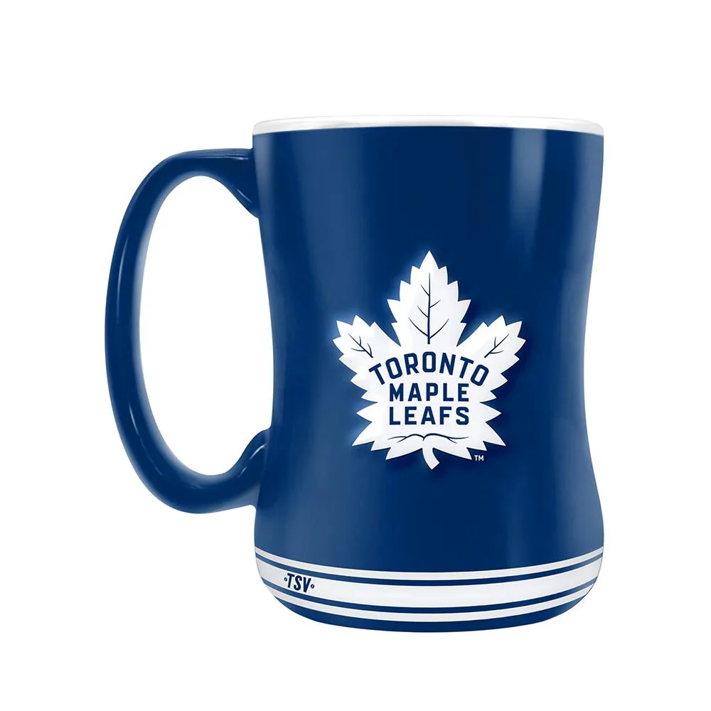 Inglasco Team Crest (14 oz) Sculpted Mug - Toronto Maple Leafs