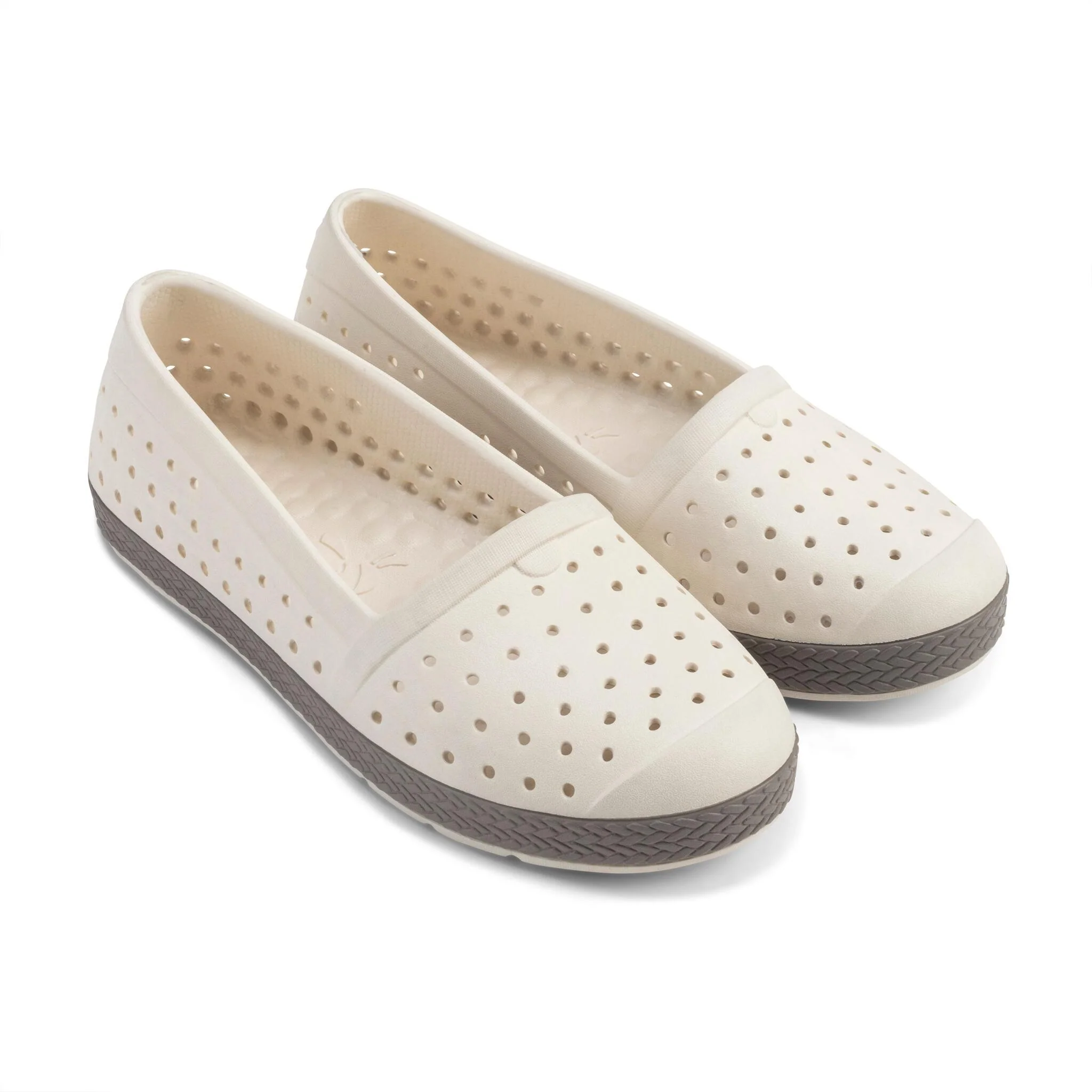 Joybees Women's Espadrilles - Bone/Pewter - Image 3