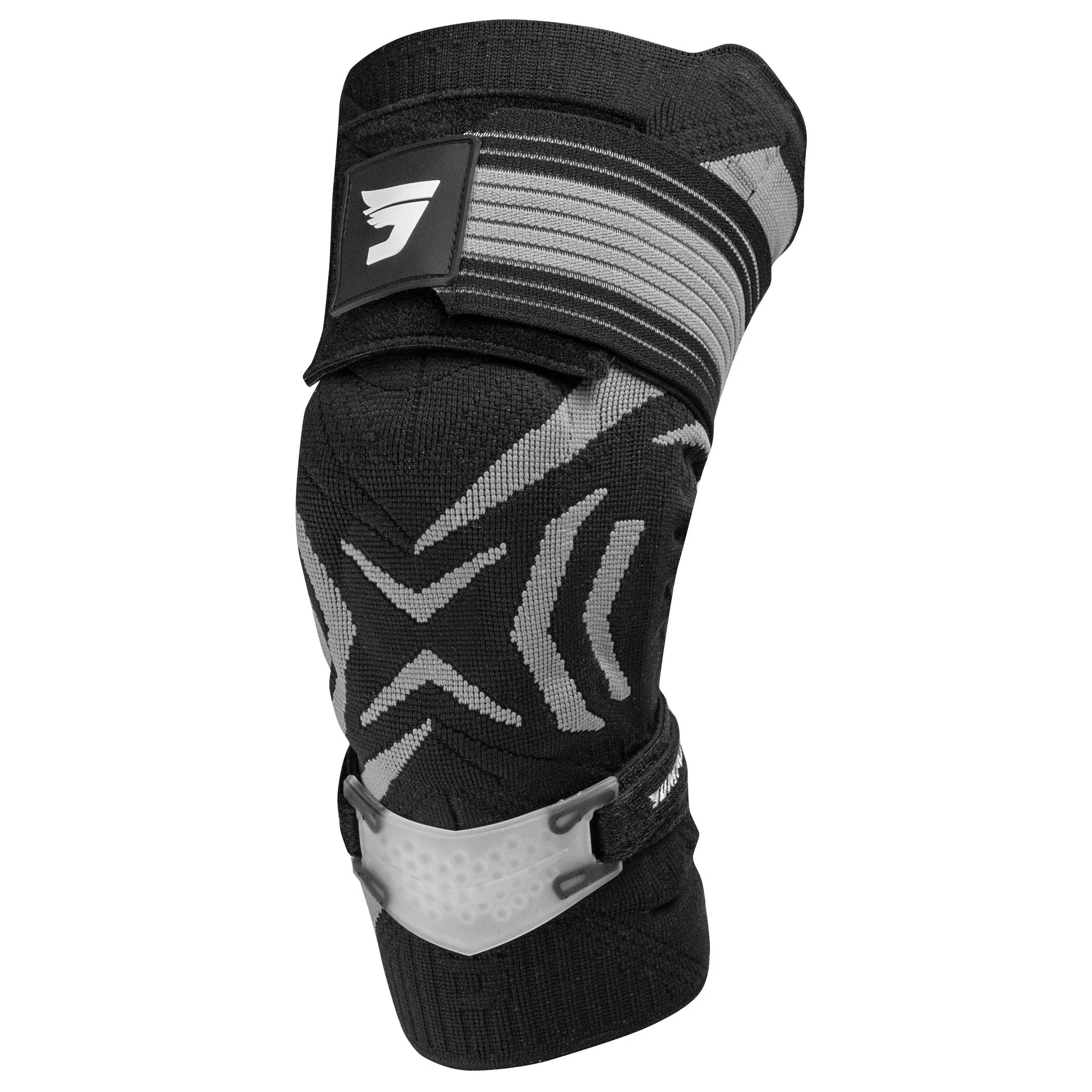 Jumplete Attakk 2.0 Volleyball Knee Support - Titanium Black