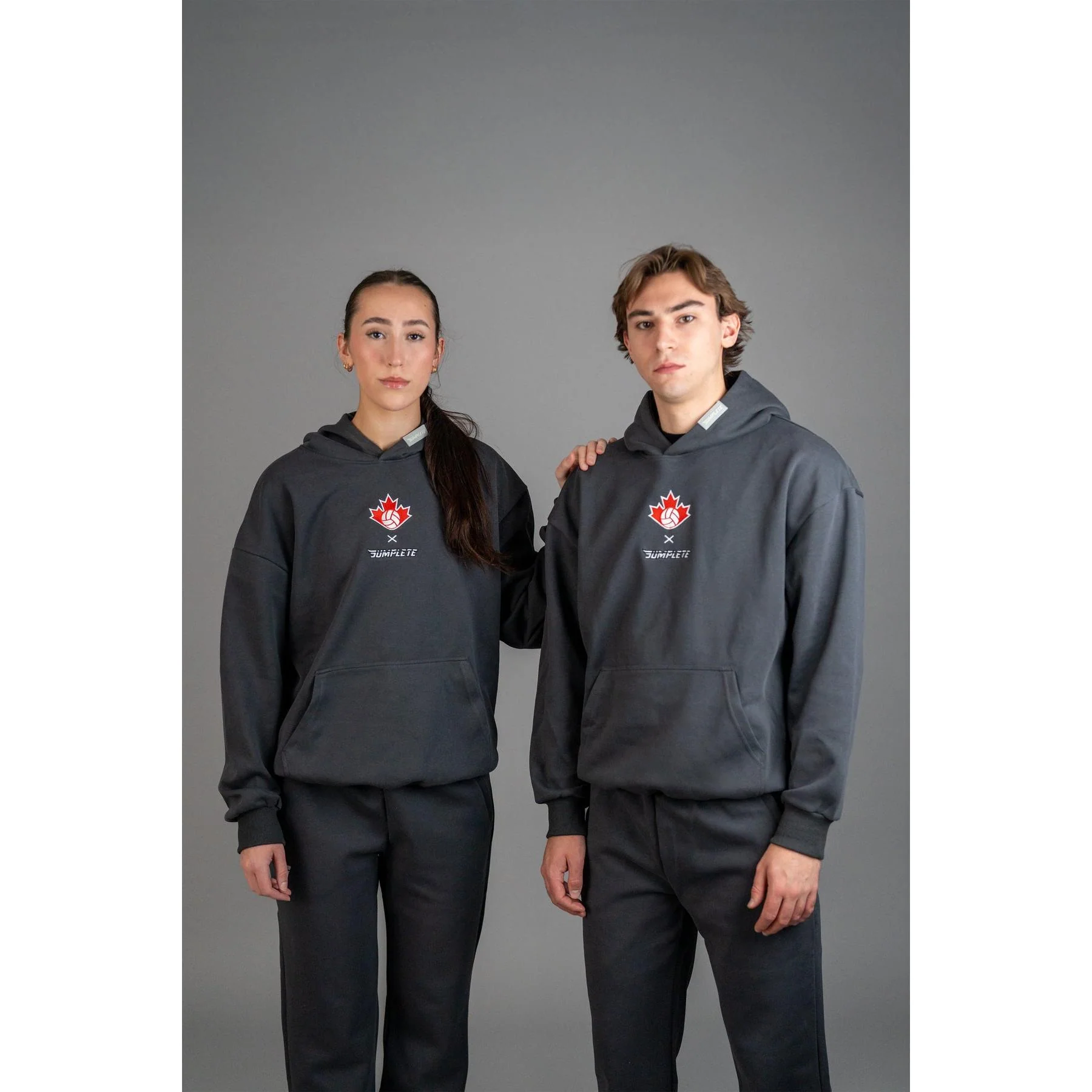 Jumplete Courtside Luxe Hoodie - Retro Canada - Image 4