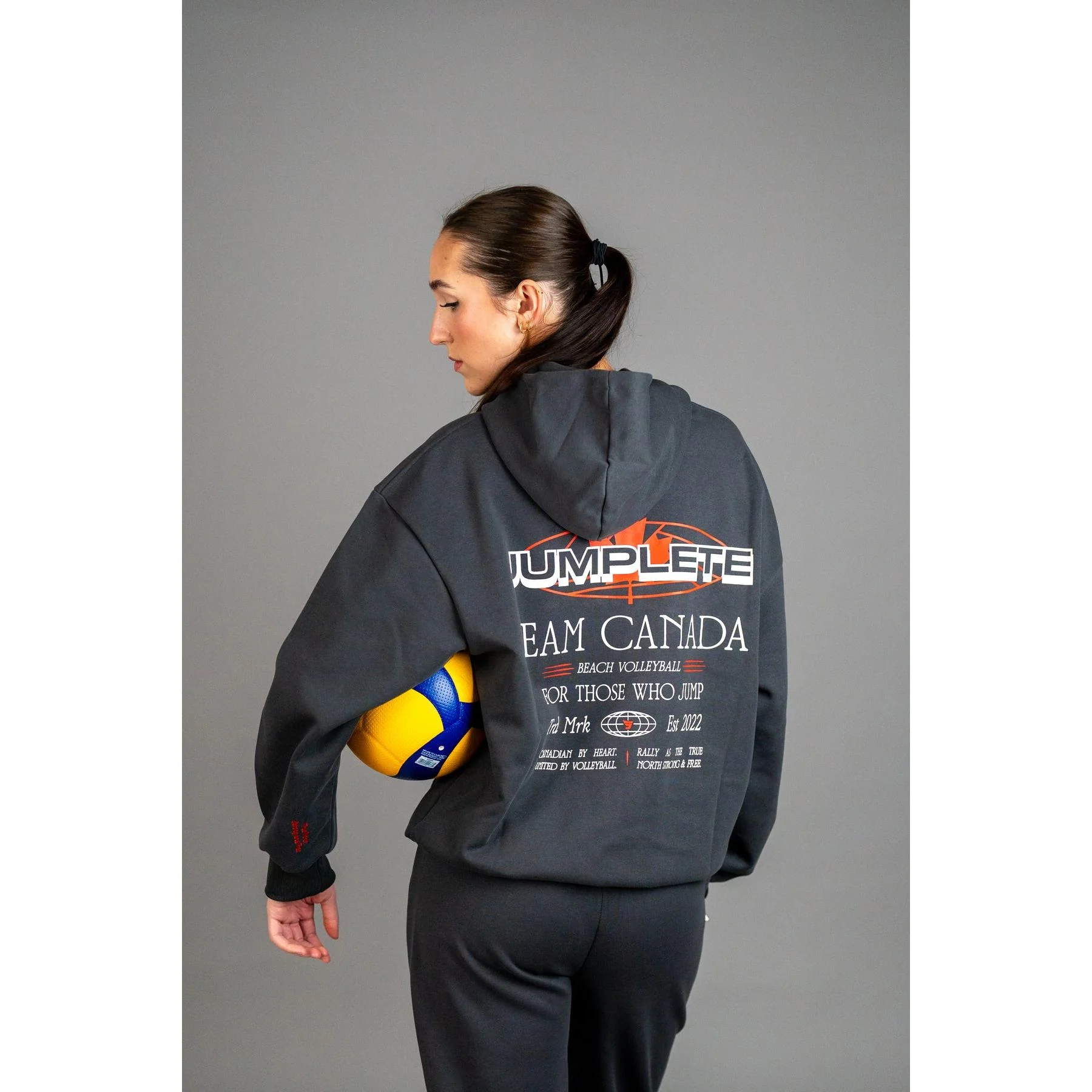 Jumplete Courtside Luxe Hoodie - Retro Canada - Image 5