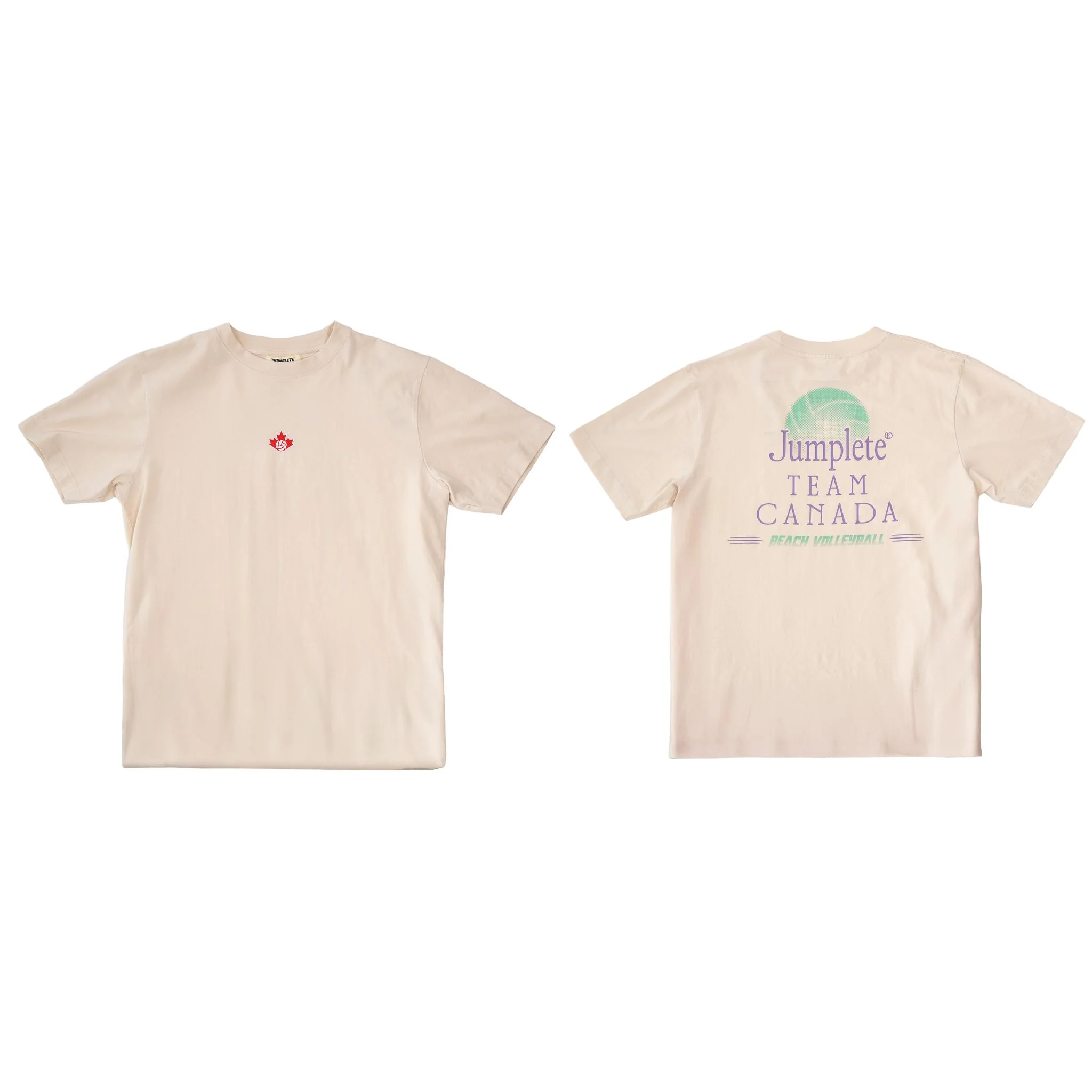 Jumplete Courtside Luxe Relaxed Fit Tee - Team Canada 90S