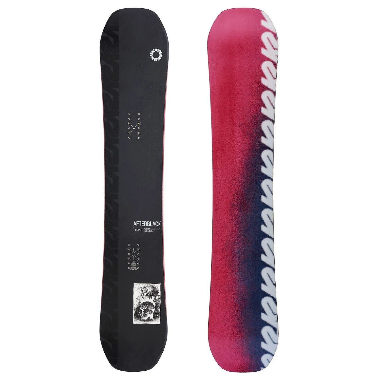 K2 Afterblack Men's Snowboard (2026) - Image 2