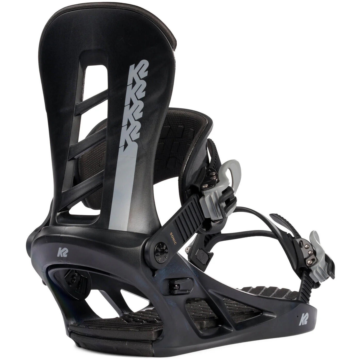 K2 Sonic Snowboard Bindings - Black - Image 2