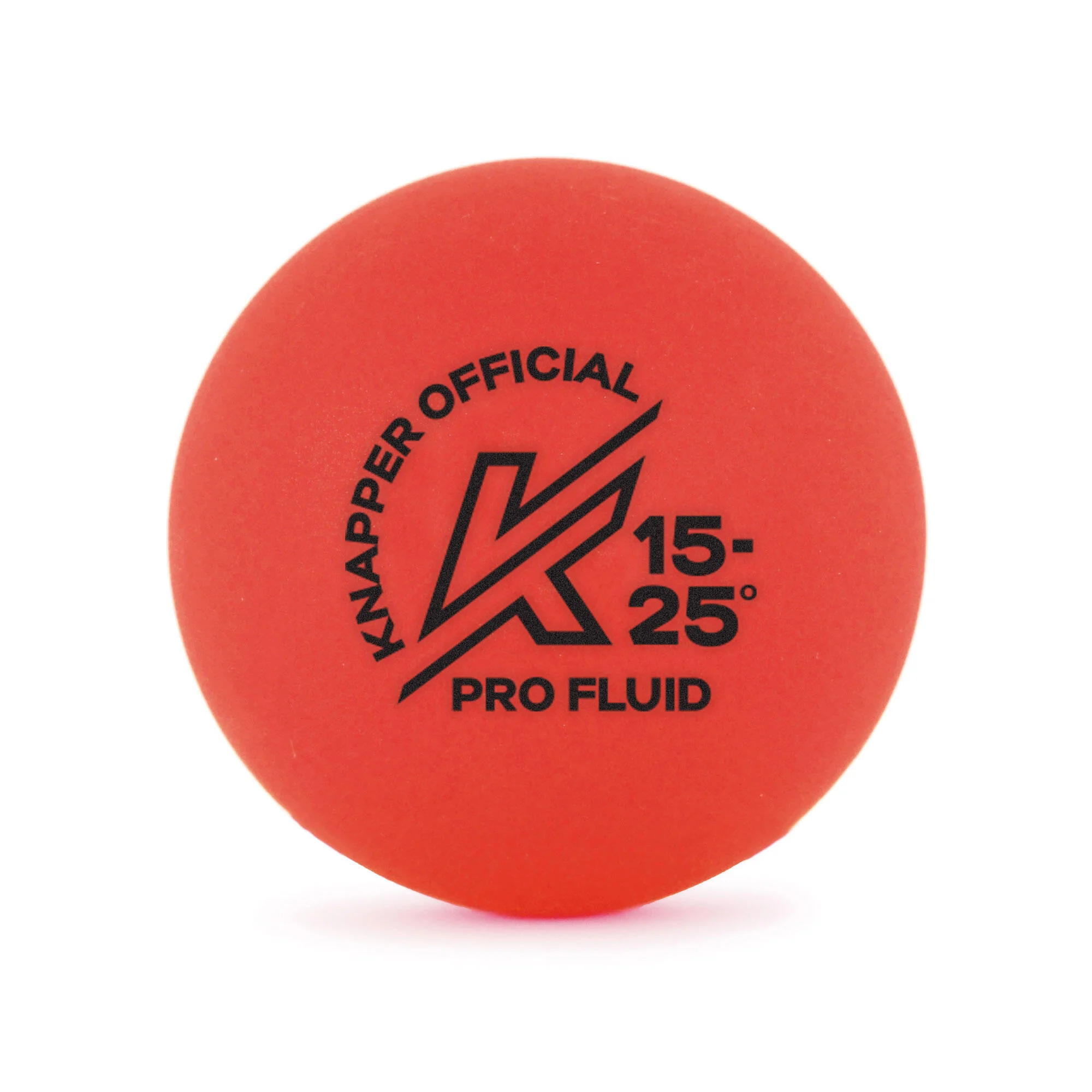 Knapper AK Pro-Fluid Ball Hockey Ball - Orange