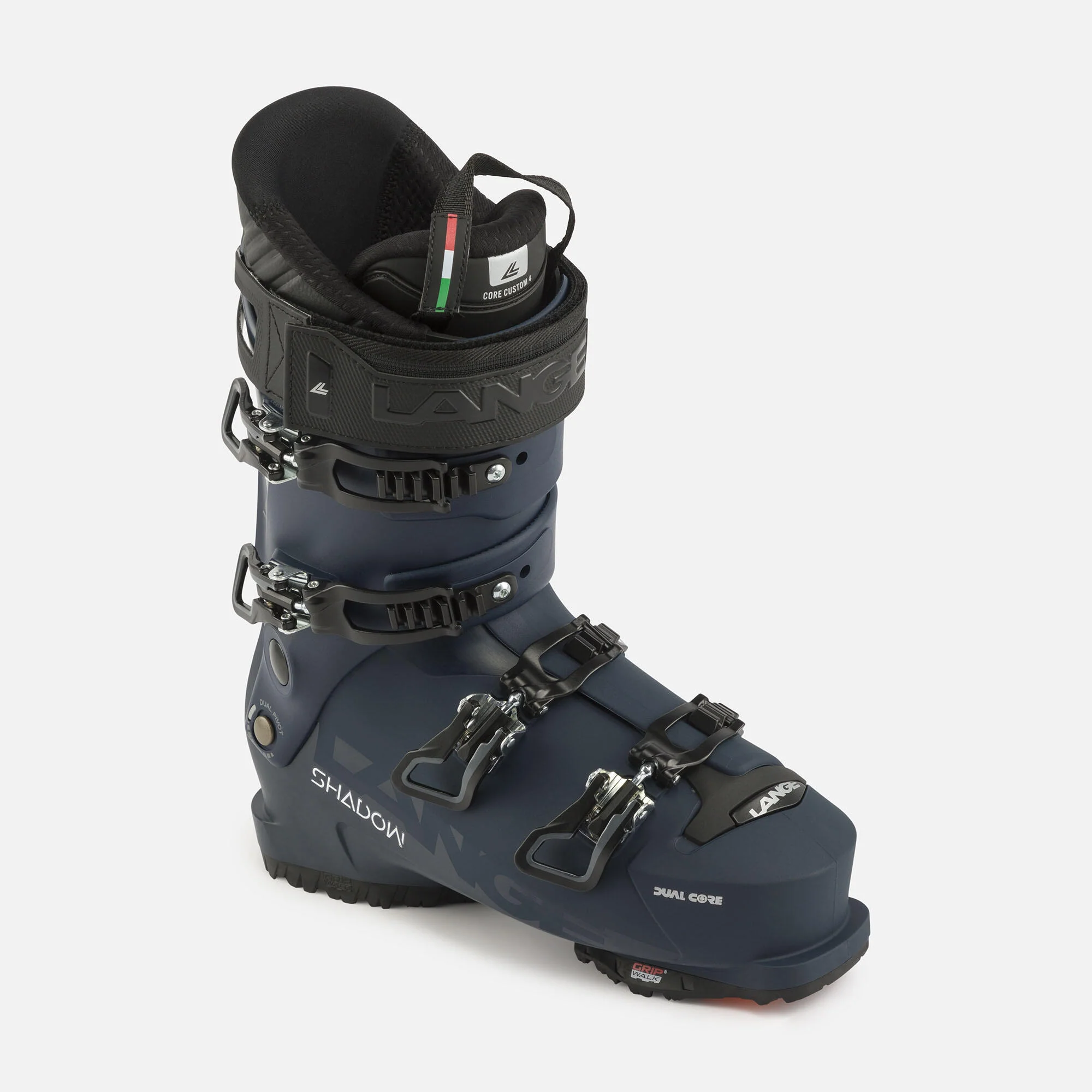 Lange Shadow 100 MV GW Alpine Ski Boots - Black/Blue - Image 2