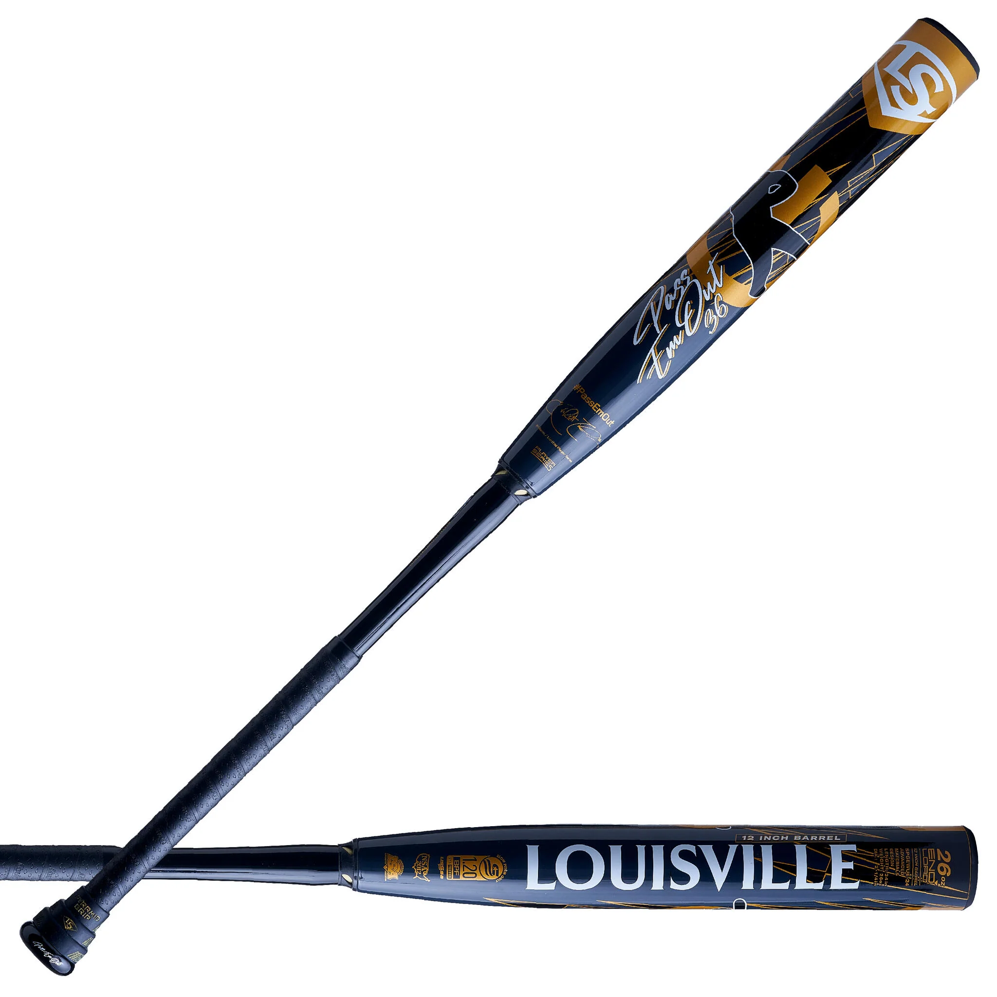 Louisville Slugger 2024 Genesis 2PC Williams Slo-Pitch Bat - Image 3