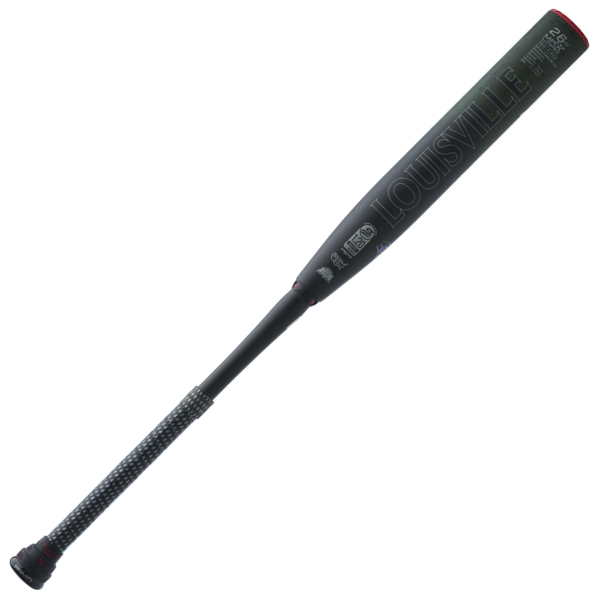 Louisville Slugger 2025 Genesis Matt Brady 2PC Maxload USSSA Slo-Pitch Bat - Image 3