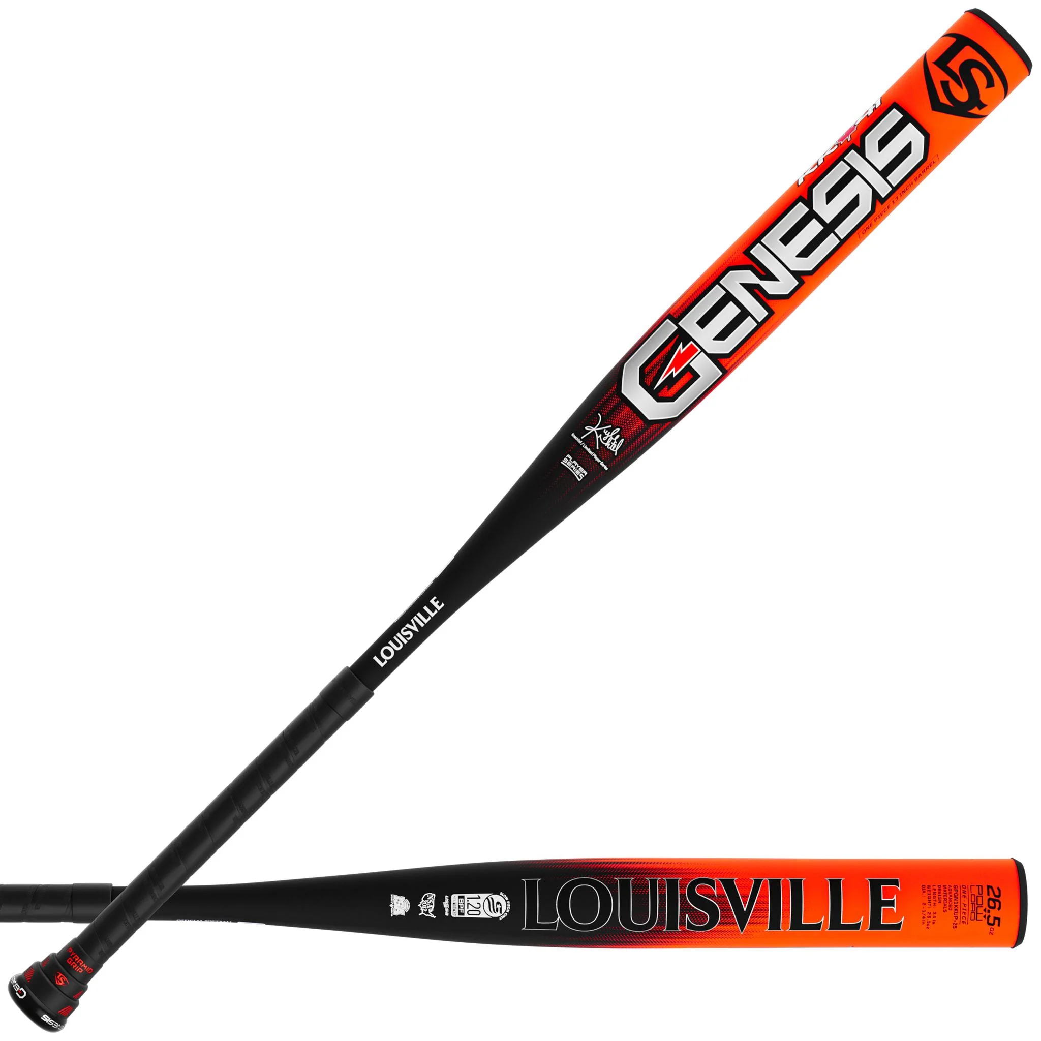 Louisville Slugger 2026 Genesis 13" 1 Piece Kyle Knechtel Powerload USSSA Slo-Pitch Bat