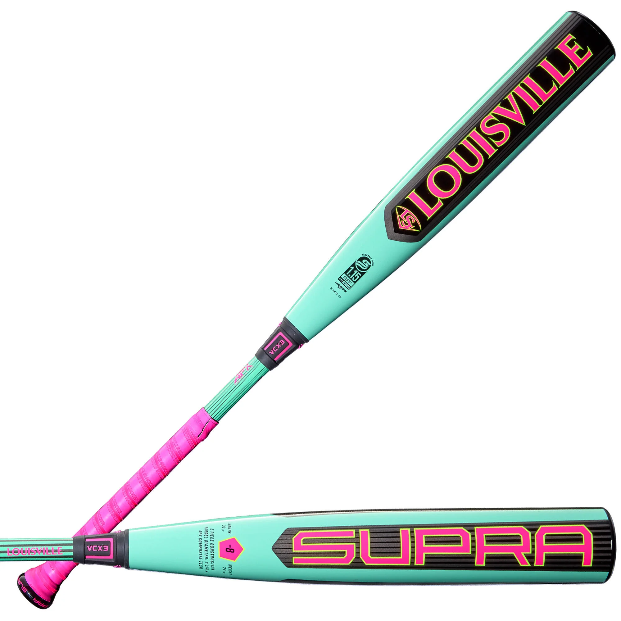 Louisville Slugger Supra (-8) USSSA Baseball Bat (2026)