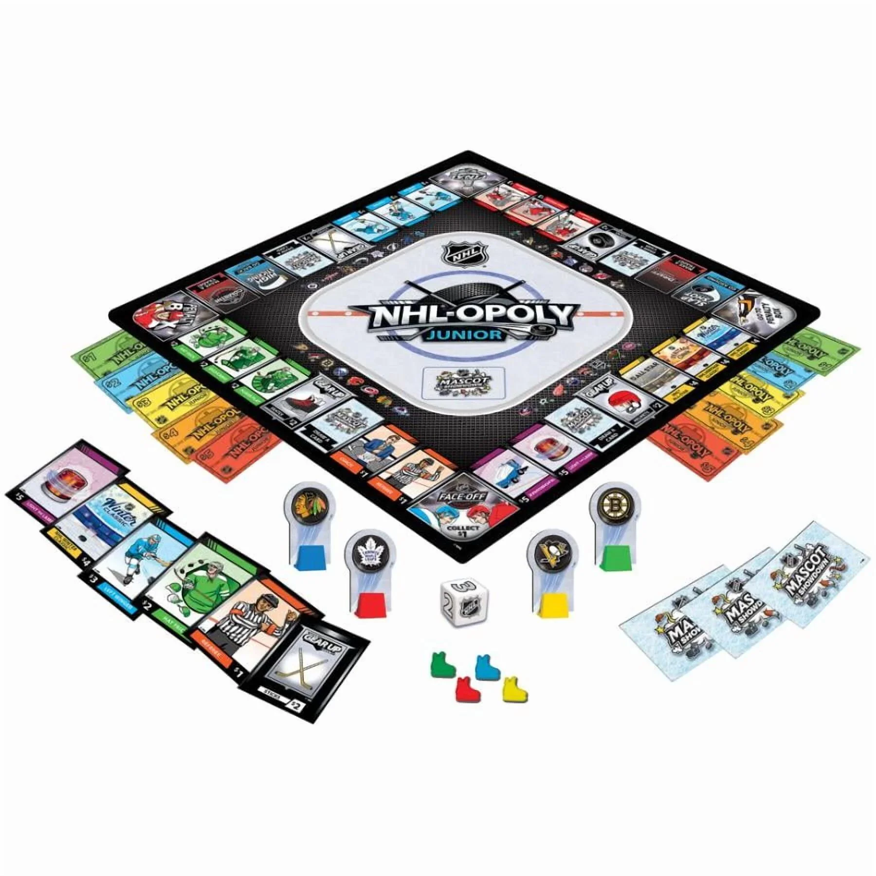 MasterPieces NHL Opoly Junior Board Game - Image 2