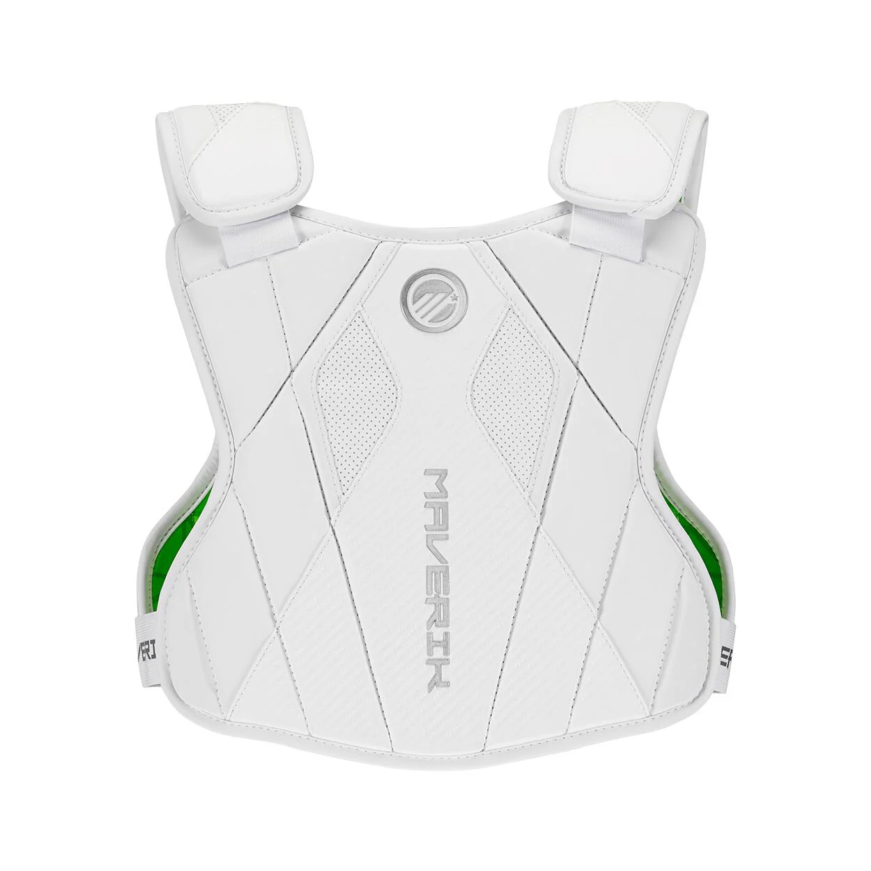 Maverik M6 EKG Speed Lacrosse Chest Pad - White - Image 2