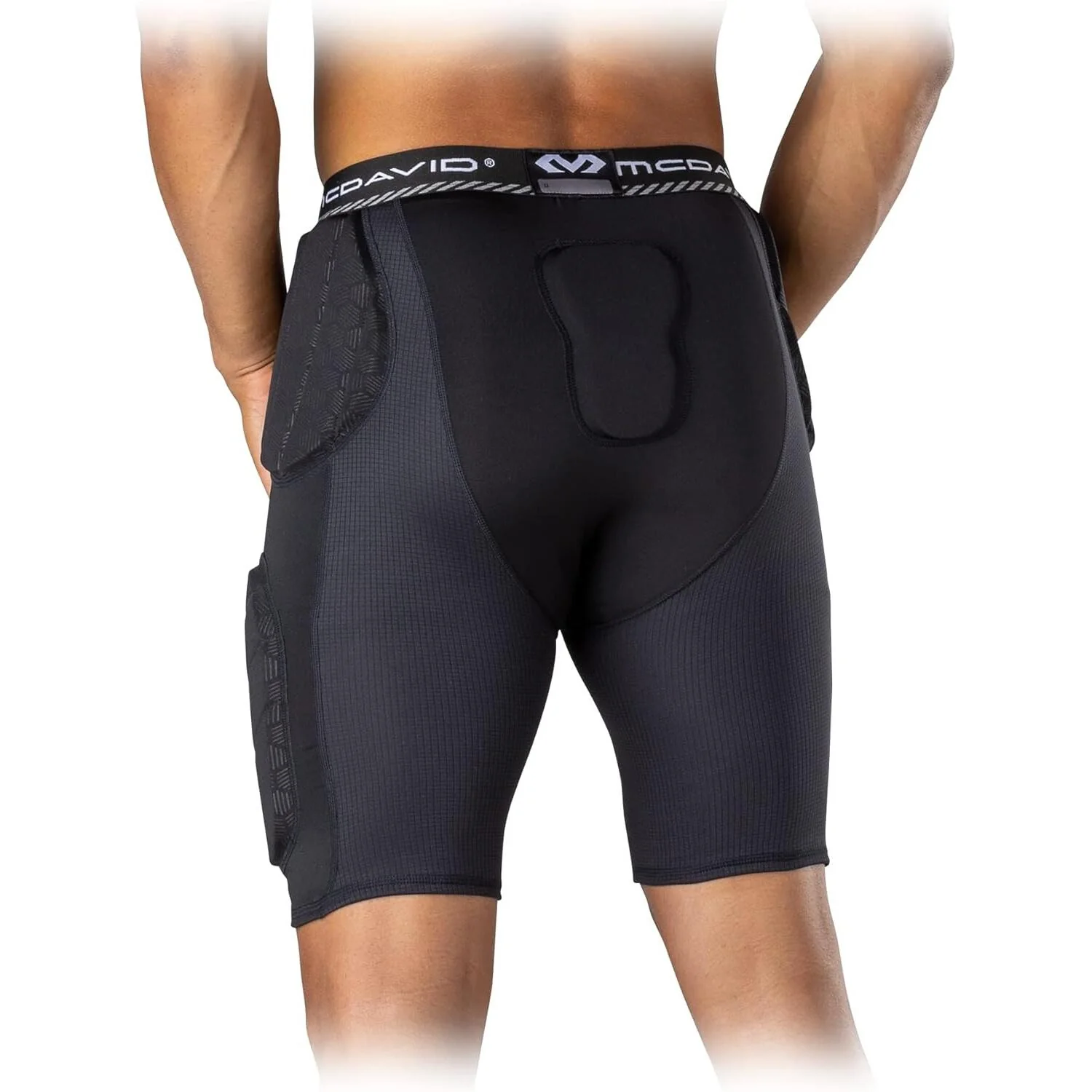 McDavid Rival Youth Integrated Girdle With Hard-Shell Thigh Guards - Image 5