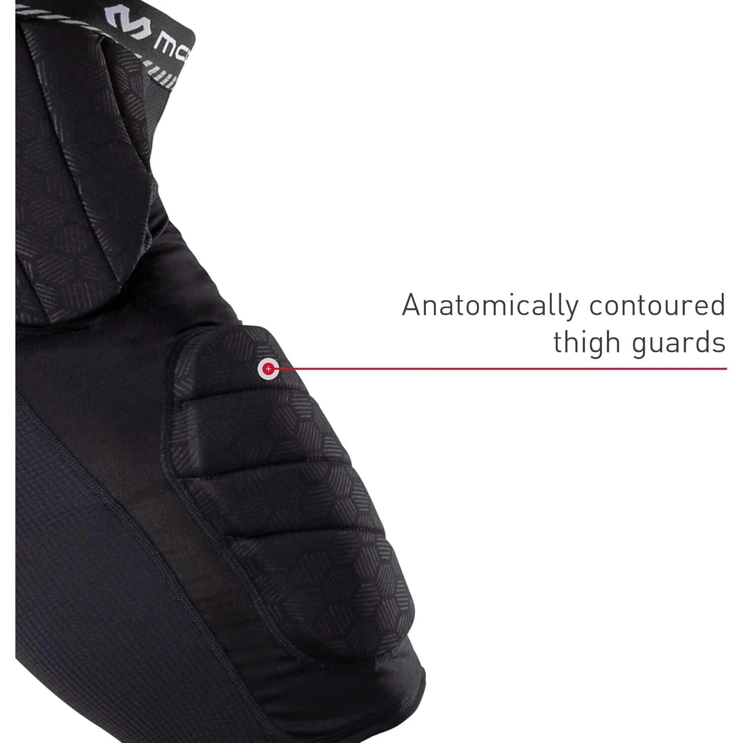 McDavid Rival Youth Integrated Girdle With Hard-Shell Thigh Guards - Image 7
