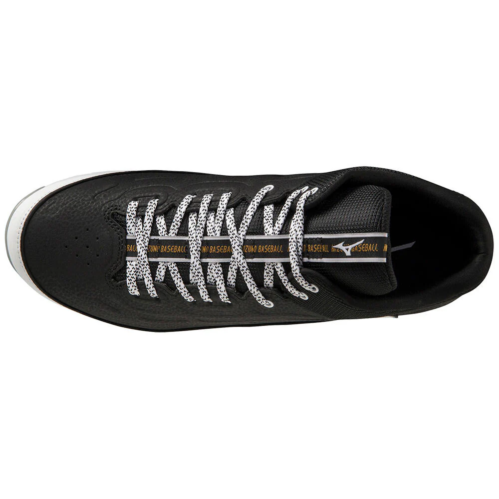 Mizuno 9-Spike Ambition 3 Mid Metal Baseball Cleats - Image 2