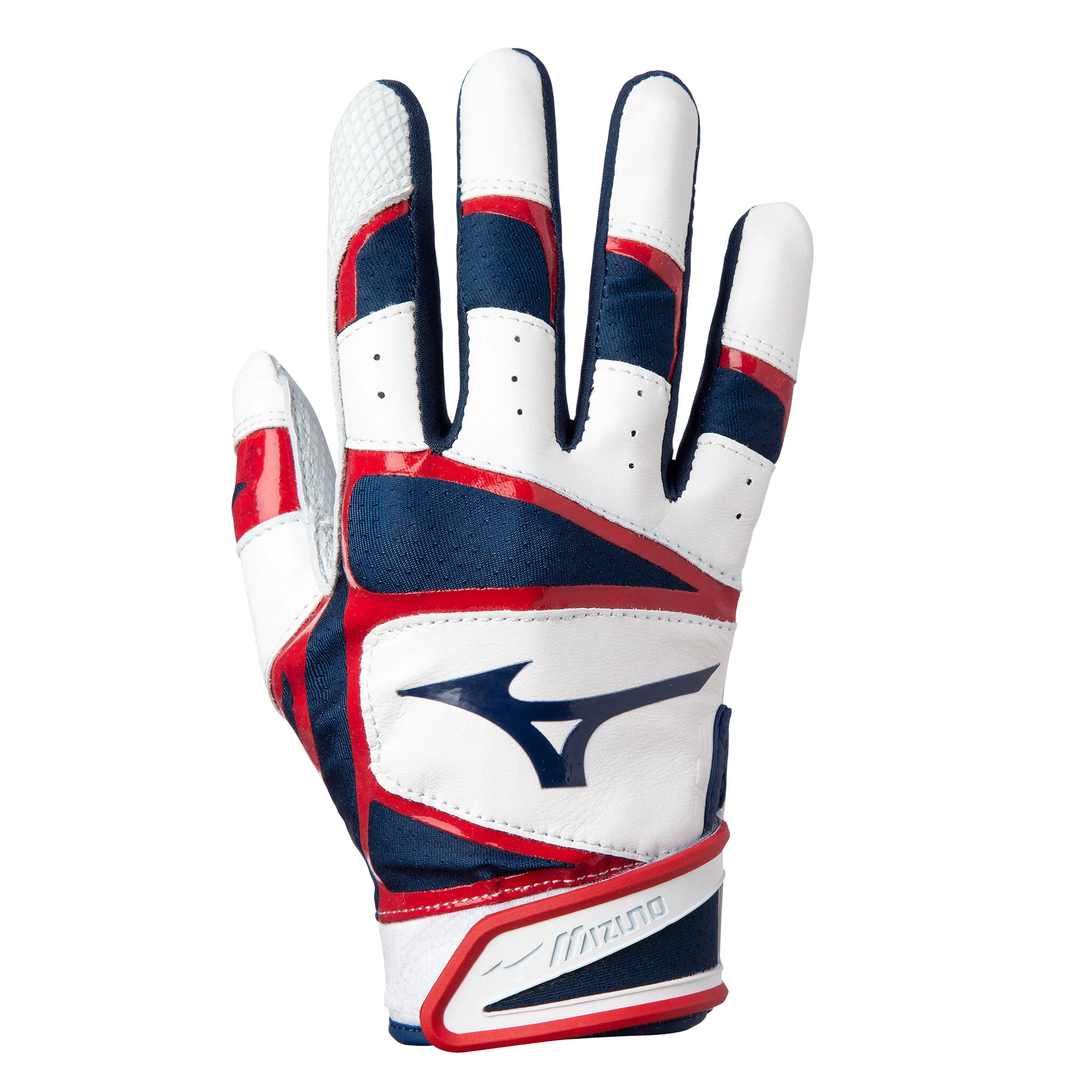 Mizuno B-303 Senior Baseball Batting Gloves - Image 2