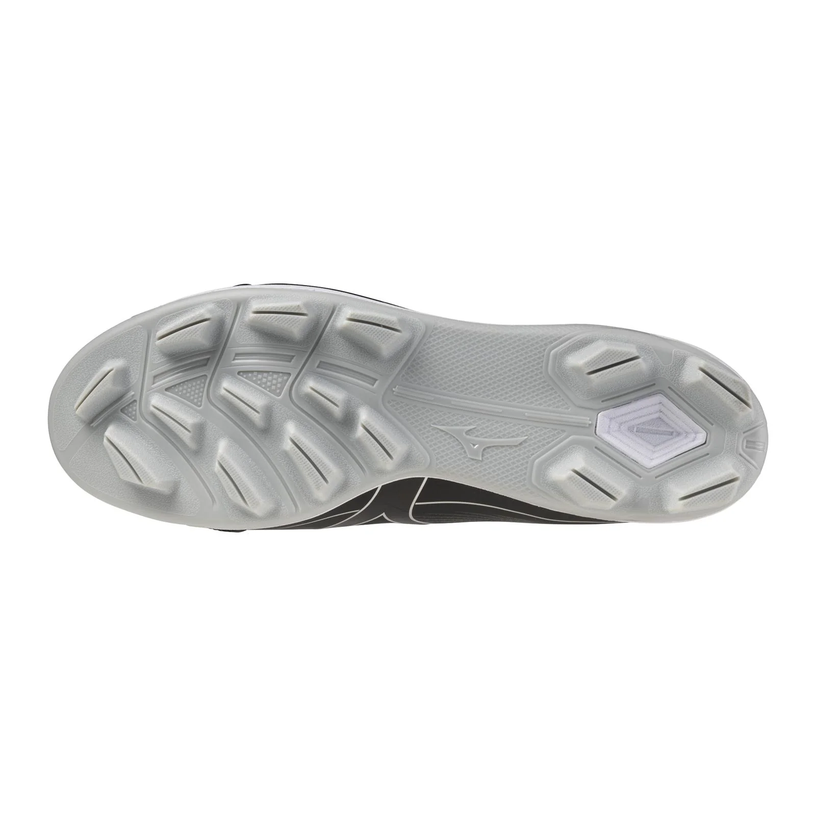 Mizuno Cushionrevo Diamond TPU Men's Baseball Cleats - Black/White - Image 4
