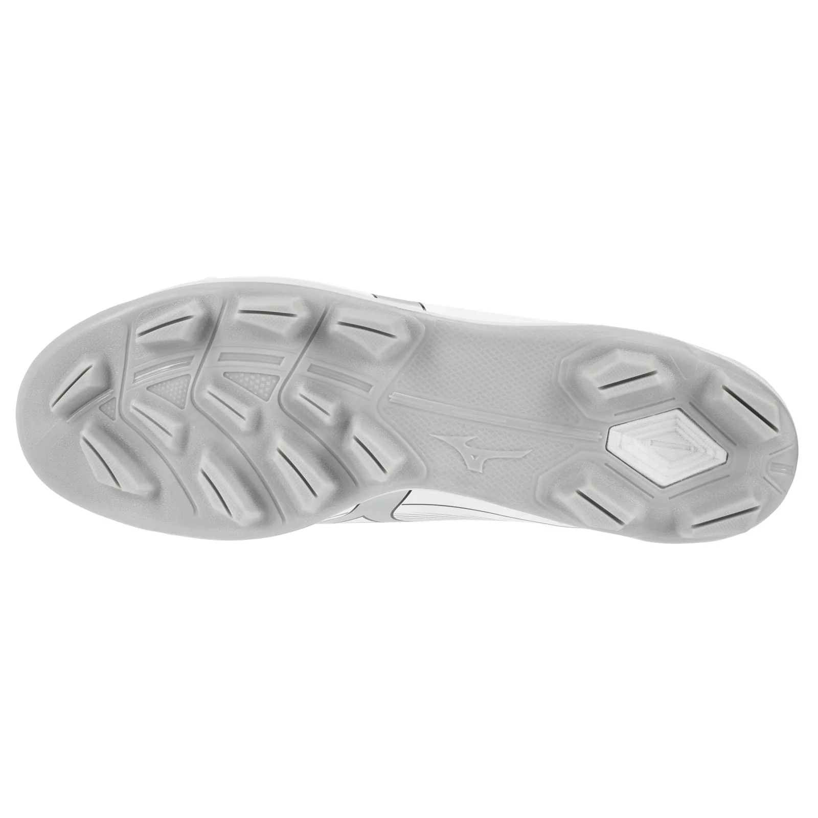 Mizuno Cushionrevo Diamond TPU Men's Baseball Cleats - White/Black - Image 4