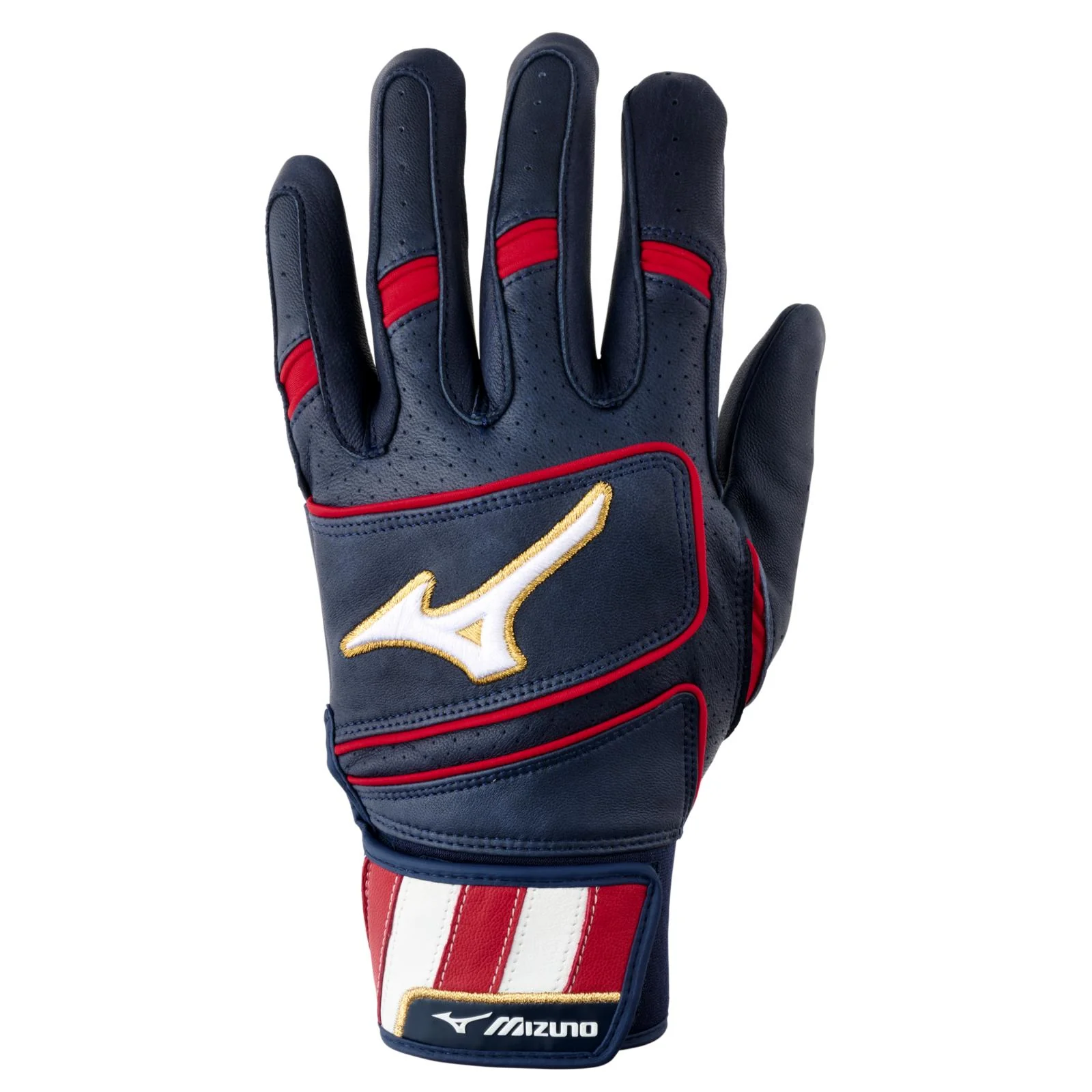 Mizuno Pro Select Senior Baseball Batting Gloves - Image 7