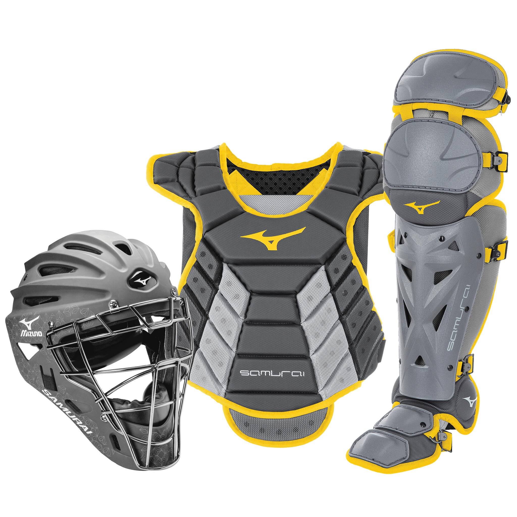 Mizuno Samurai Women's Baseball Boxed Catcher's Gear Set - 14-15" - Image 10