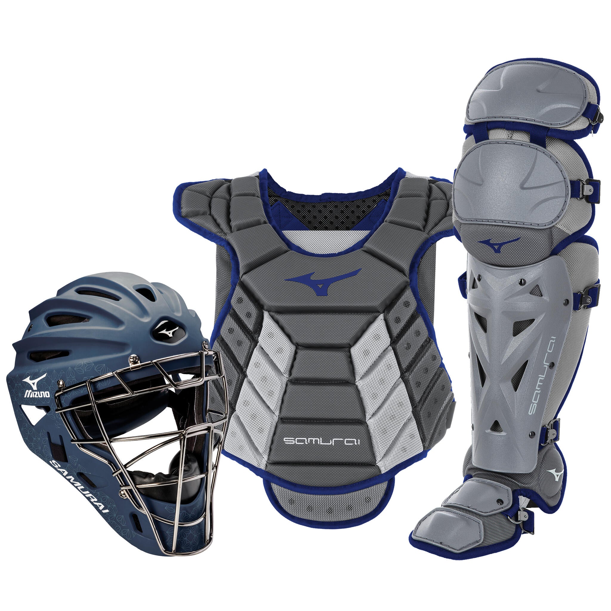 Mizuno Samurai Women's Baseball Boxed Catcher's Gear Set - 14-15" - Image 6