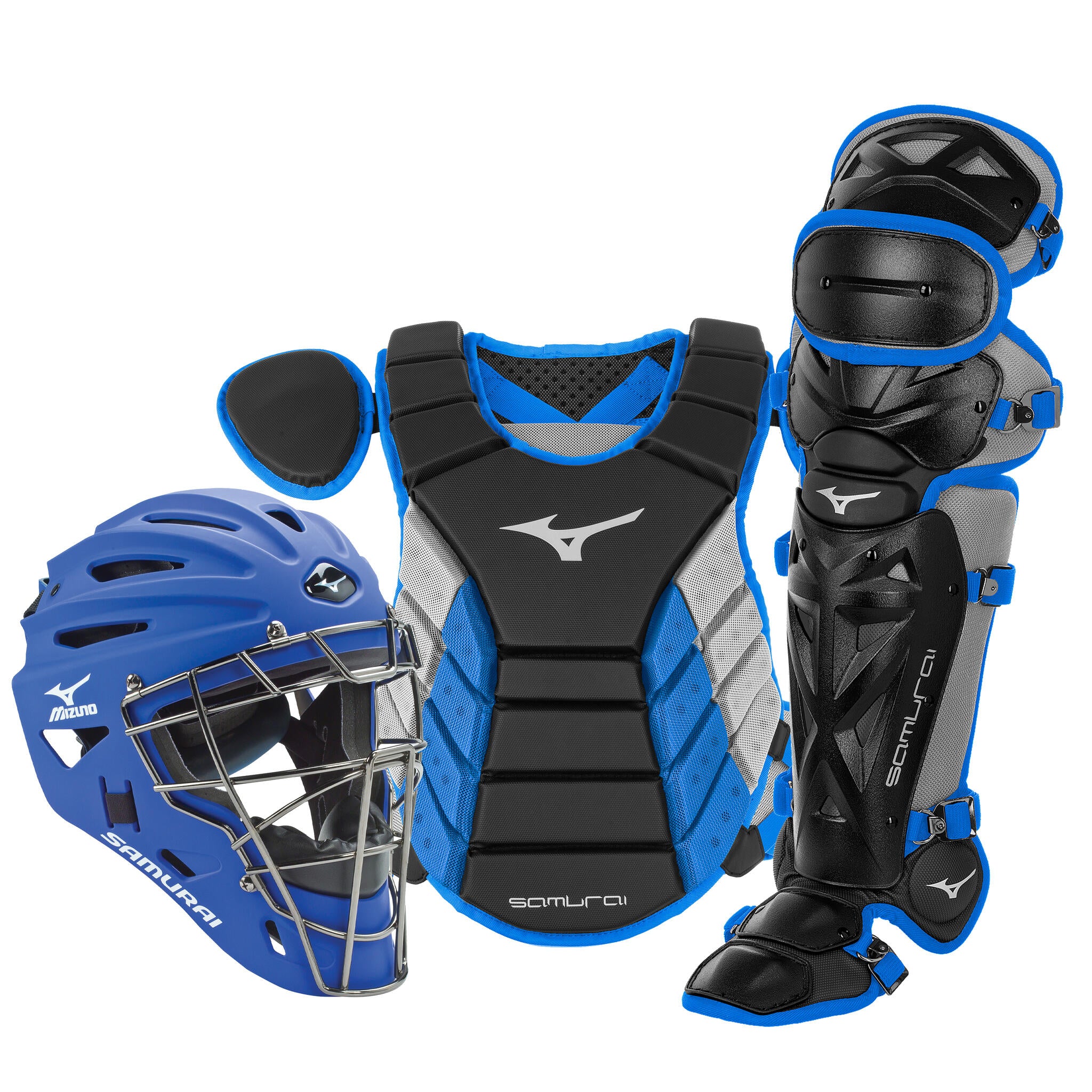 Mizuno Samurai Youth Baseball Boxed Catcher's Gear Set - 14" - Image 5