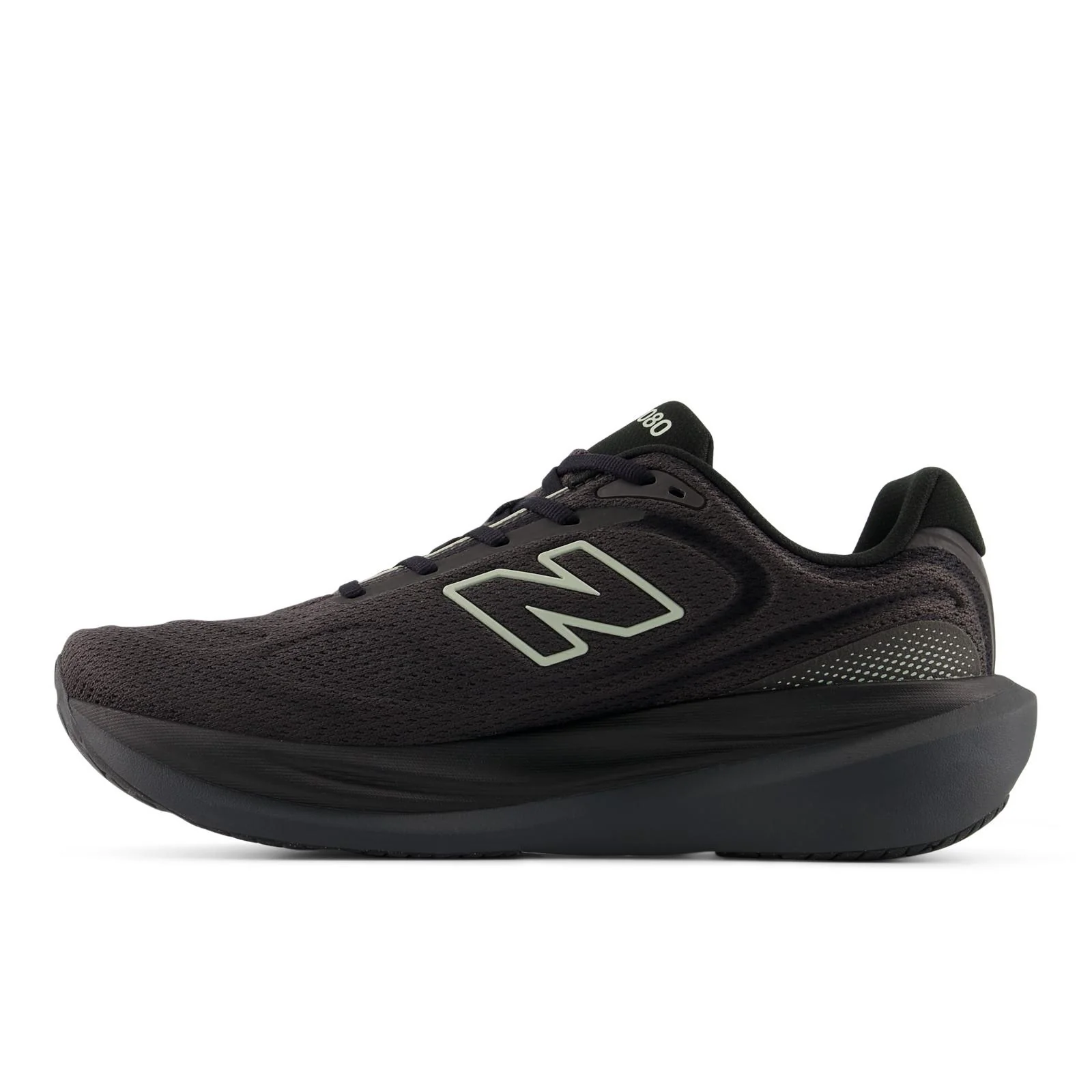 New Balance 1080 V15 Men's Running Shoes - Black/Faded Black - Image 4