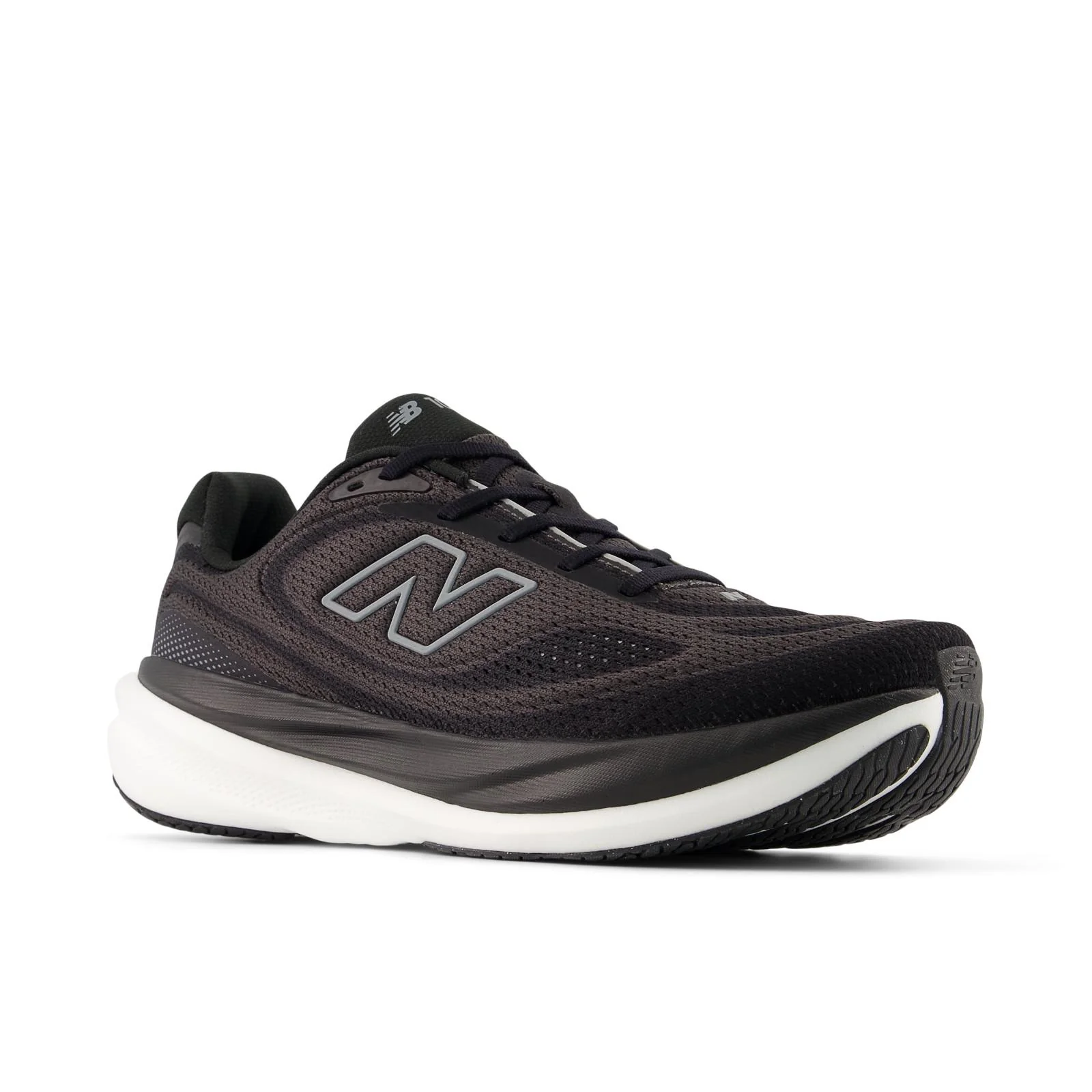 New Balance 1080 V15 Men's Running Shoes - Black/Grey/Faded - Image 2