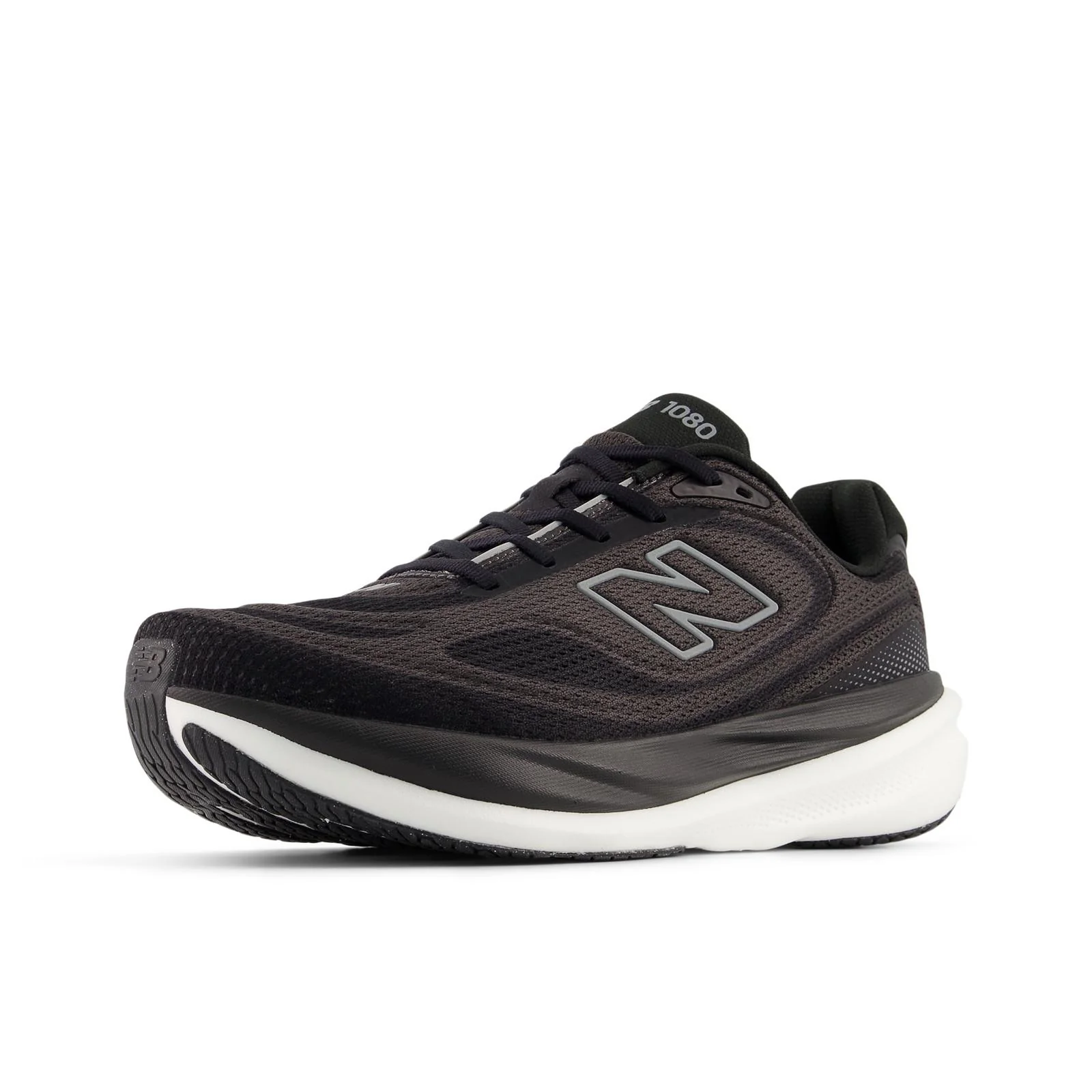 New Balance 1080 V15 Men's Running Shoes - Black/Grey/Faded - Image 3