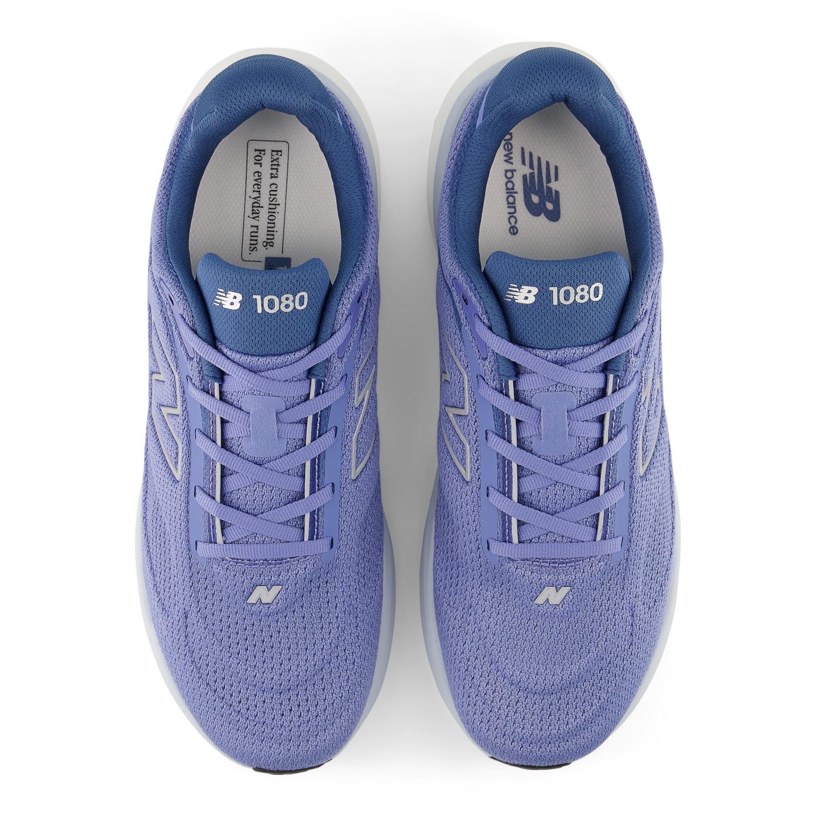 New Balance 1080 V15 Men's Running Shoes - Fair Blue/Silver - Image 6