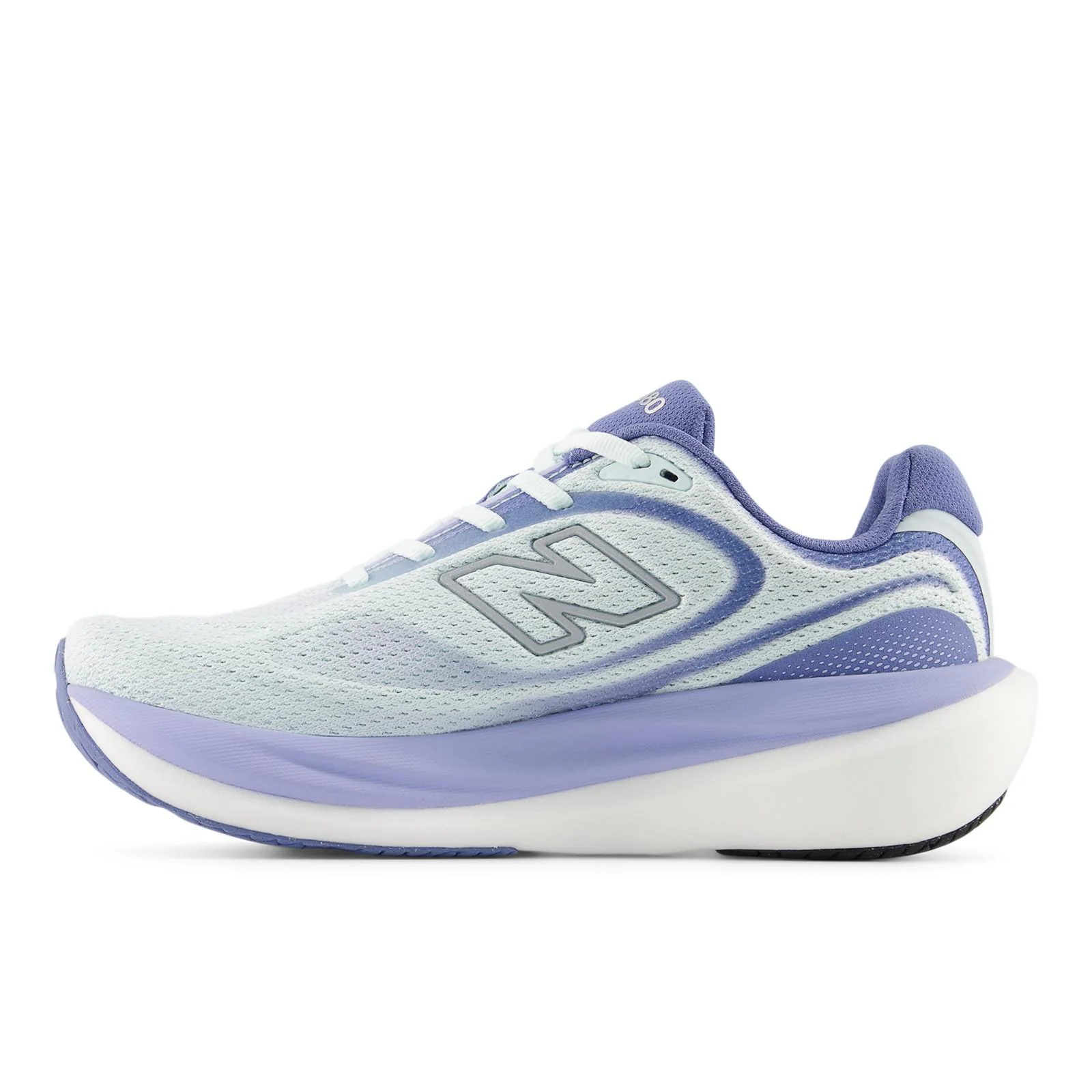 New Balance 1080 V15 Women's Running Shoes - Glint Blue/Silver - Image 4