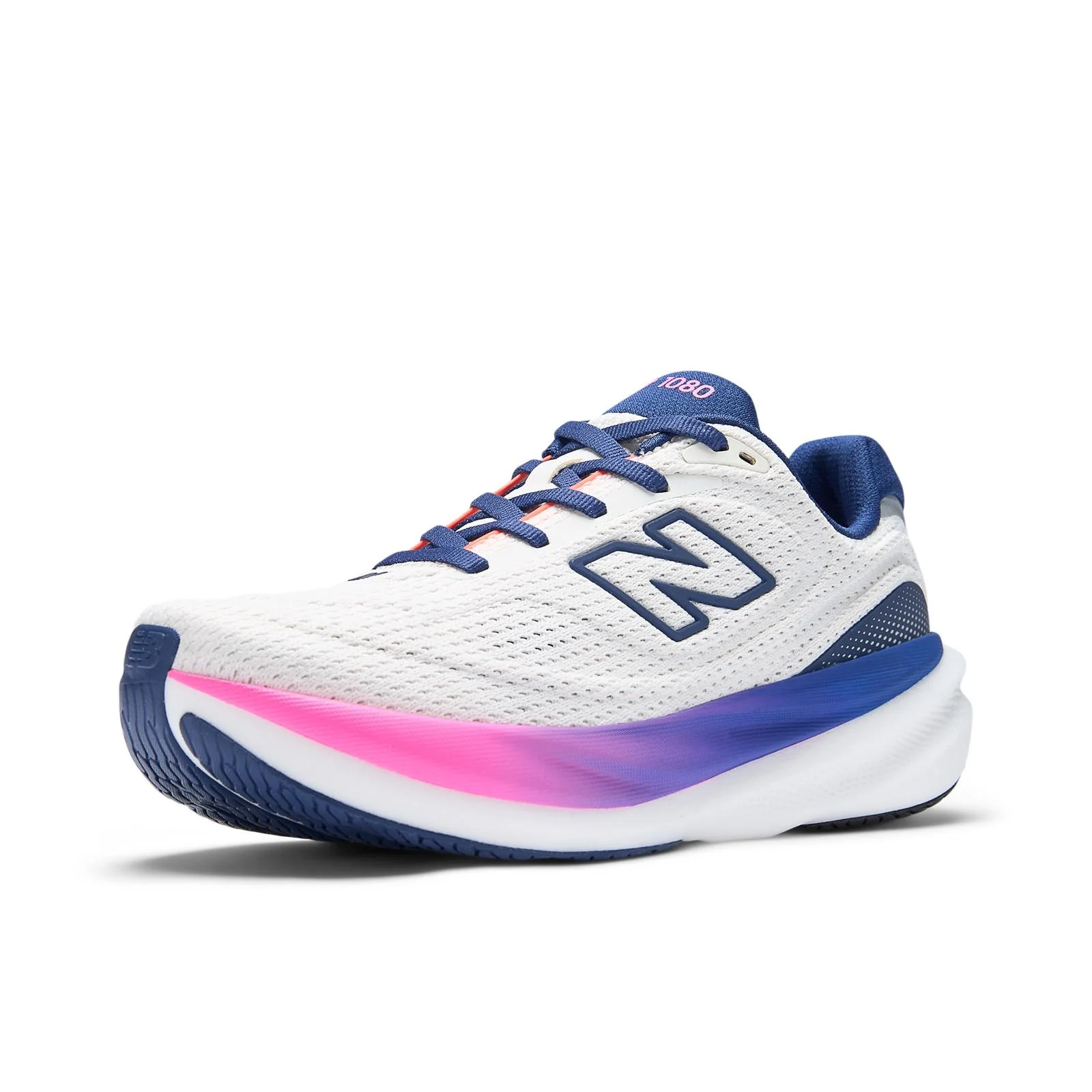 New Balance 1080 V15 Women's Running Shoes - Sea Salt/Blue Oyster - Image 3