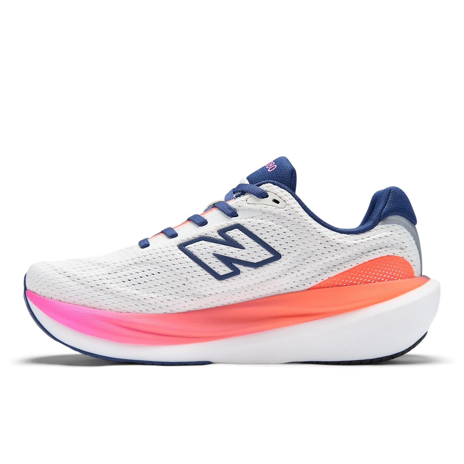 New Balance 1080 V15 Women's Running Shoes - Sea Salt/Blue Oyster - Image 4
