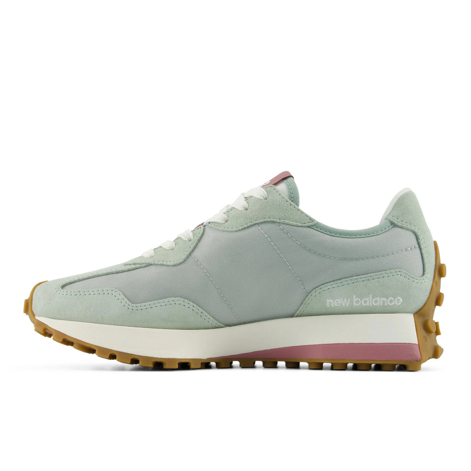 New Balance 327 T2 V1 Women's Running Shoes - Lone Star Grey/Rosewood - Image 4