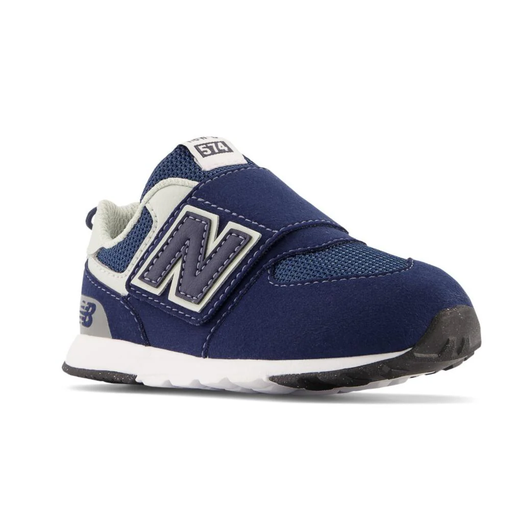 New Balance 574 New-B Hook & Loop Youth Running Shoes - Image 8
