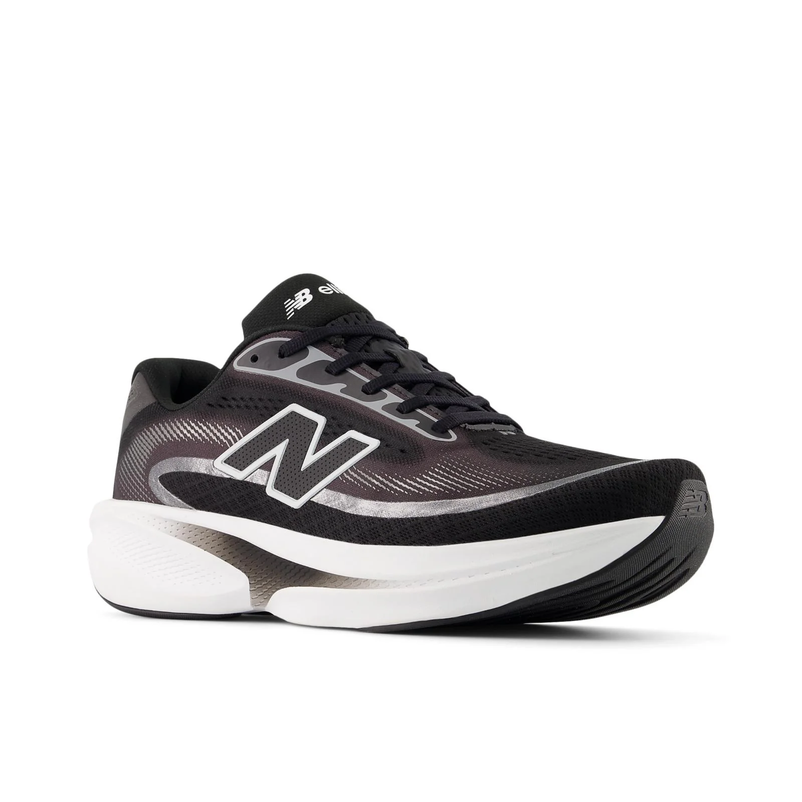 New Balance Ellipse V1 Men's Running Shoes - Faded Black/White - Image 2