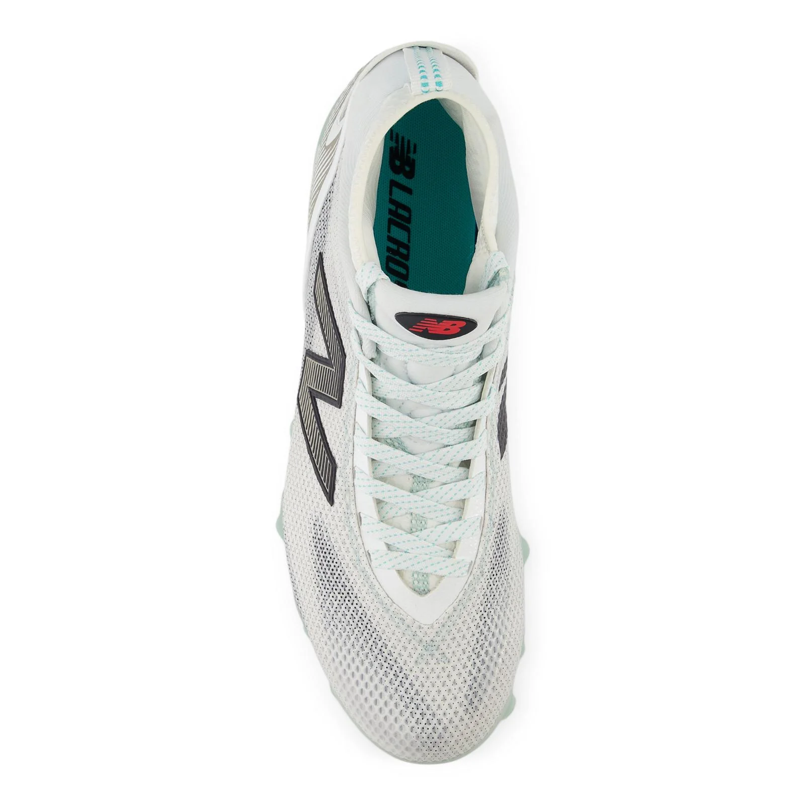 New Balance Freezelx V5 Men's Lacrosse Cleats - White/Black - Image 5