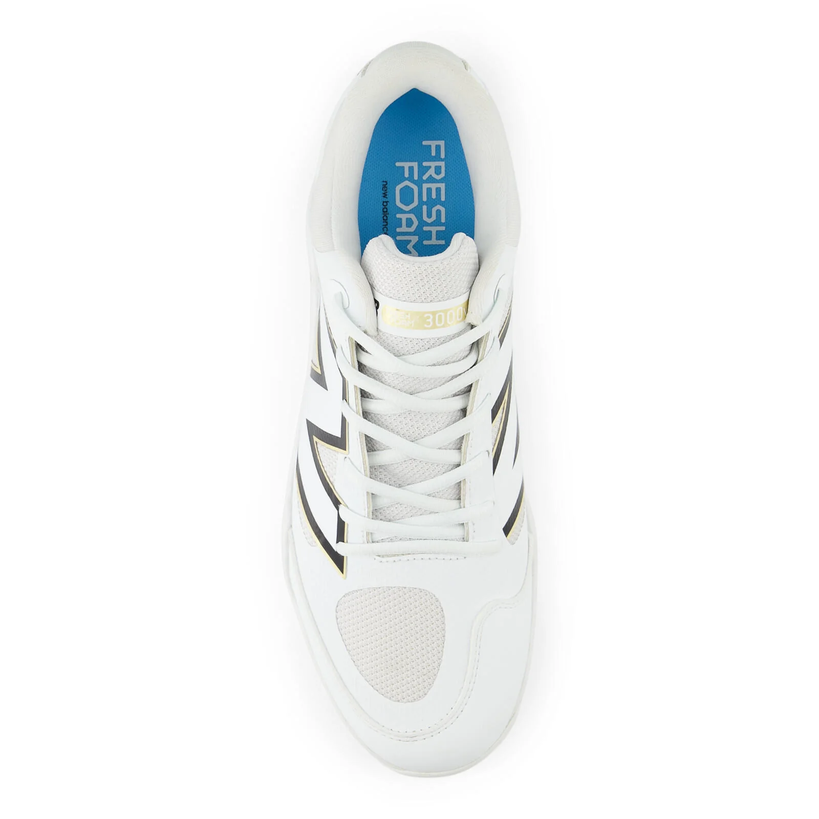 New Balance Fresh Foam 3000v7 Molded Men's Baseball Cleats - White - Image 3