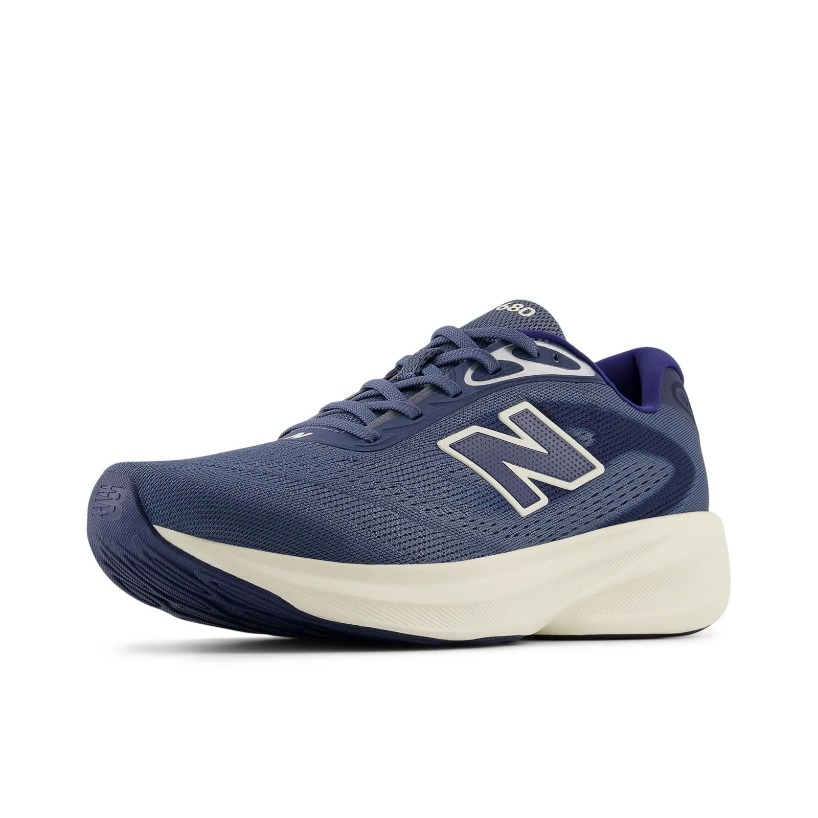 New Balance Fresh Foam 680 V9 Men's Running Shoes - Vintage Indigo/Navy - Image 3