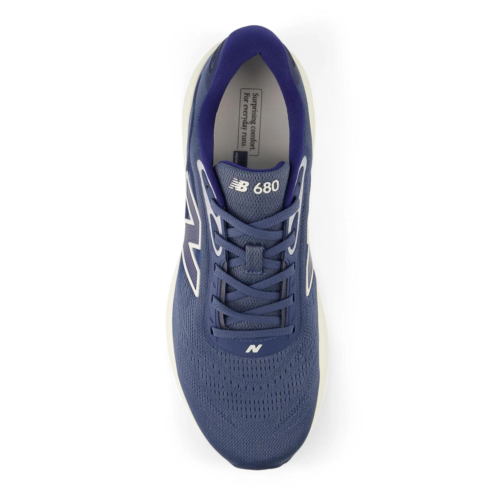 New Balance Fresh Foam 680 V9 Men's Running Shoes - Vintage Indigo/Navy - Image 5